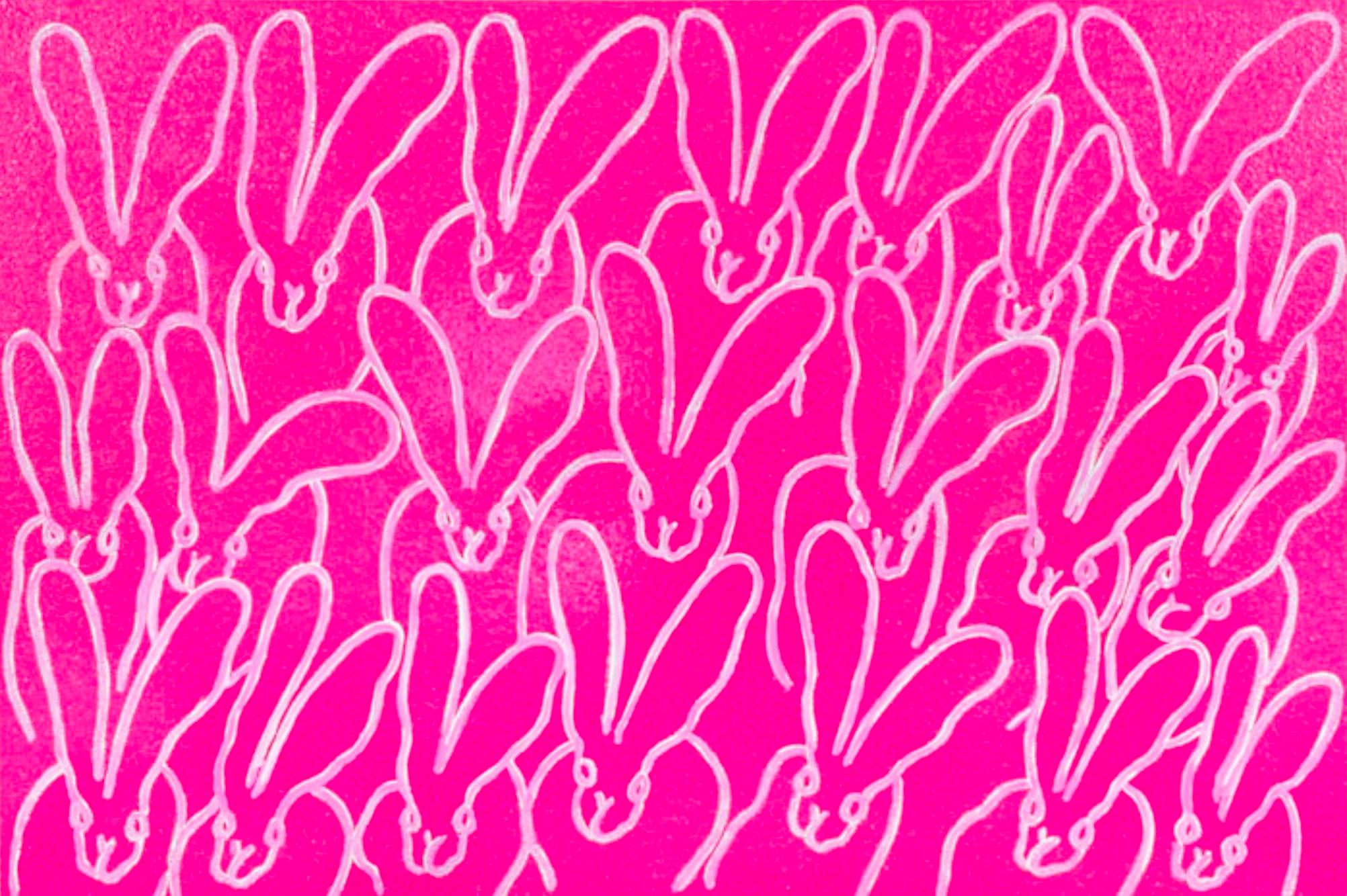 Cajun Hibiscus - Painting by Hunt Slonem