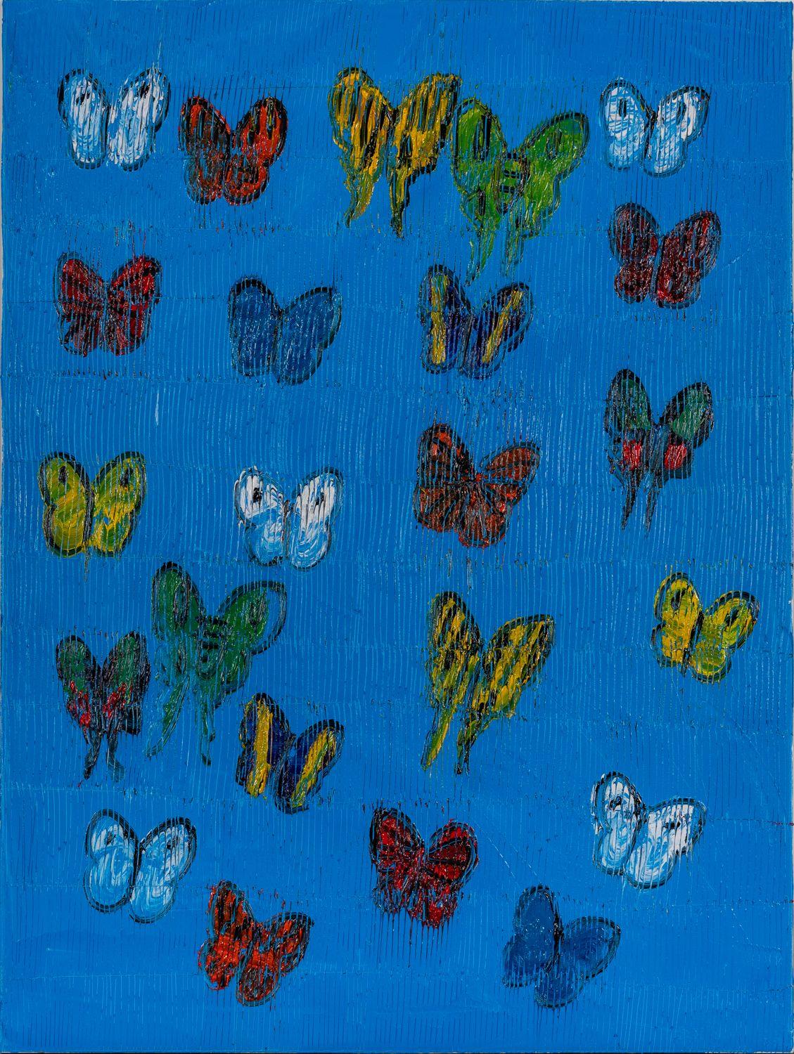 Animal Painting di Hunt Slonem - Cantico 3