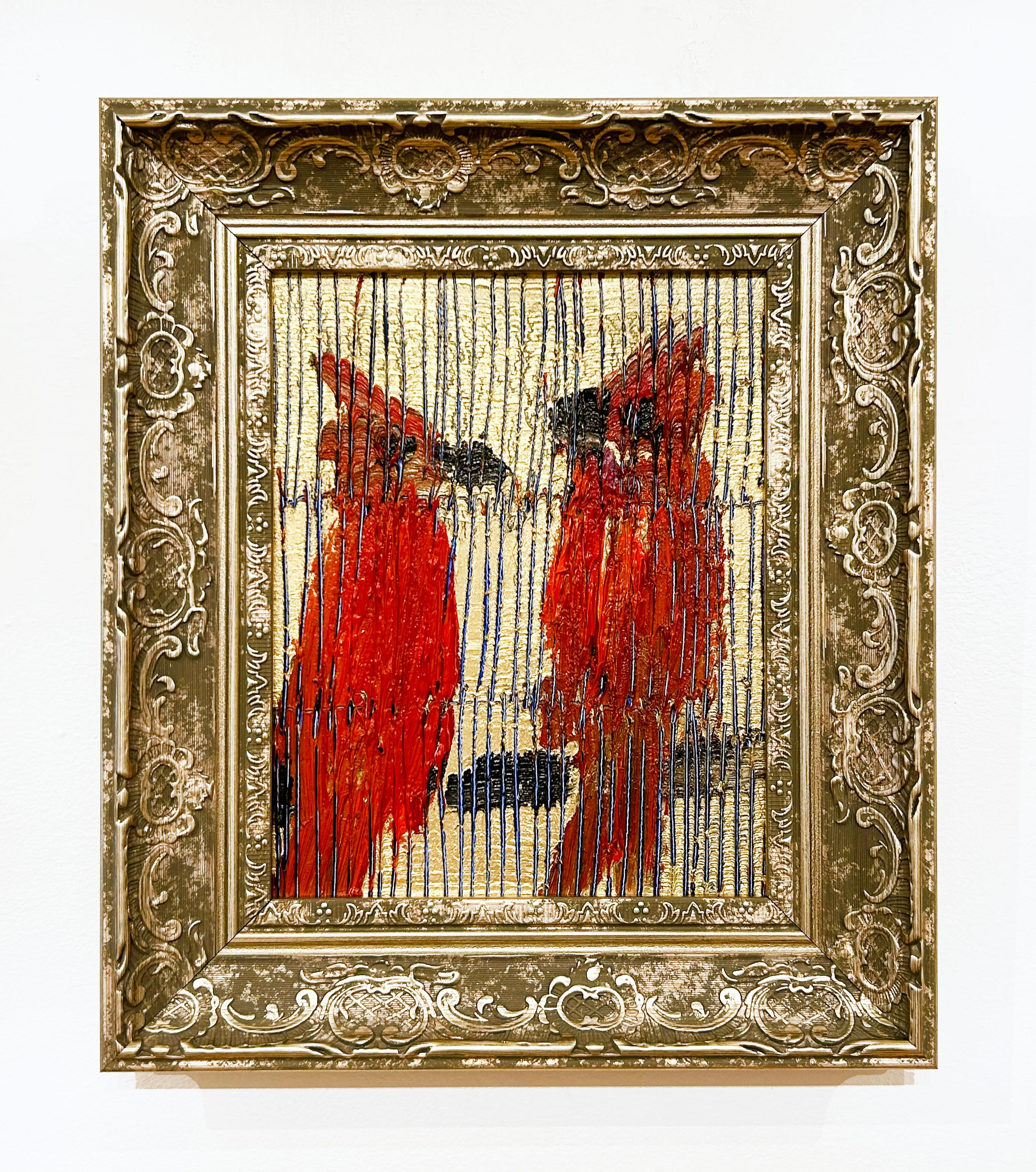 Cardinals - Painting by Hunt Slonem