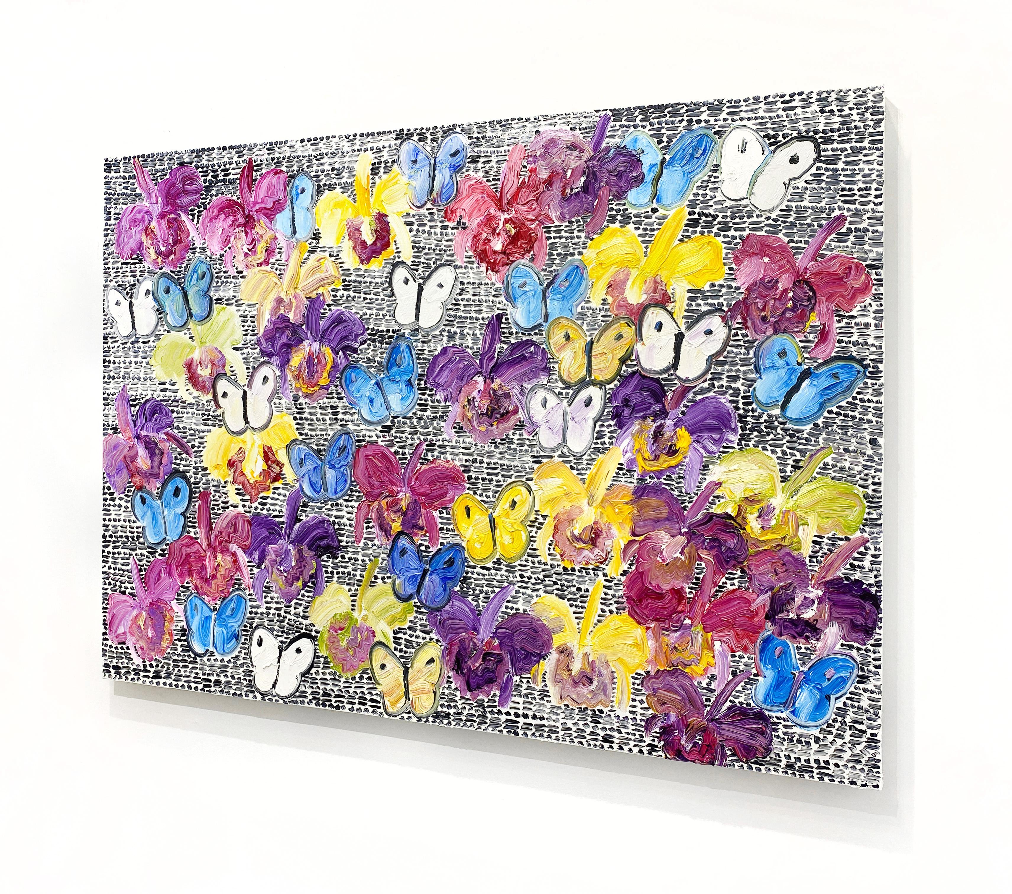 Catelayas & Morphos - Contemporain Painting par Hunt Slonem