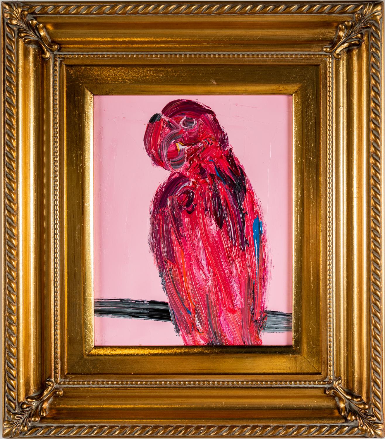 Chattering Lory - Painting by Hunt Slonem