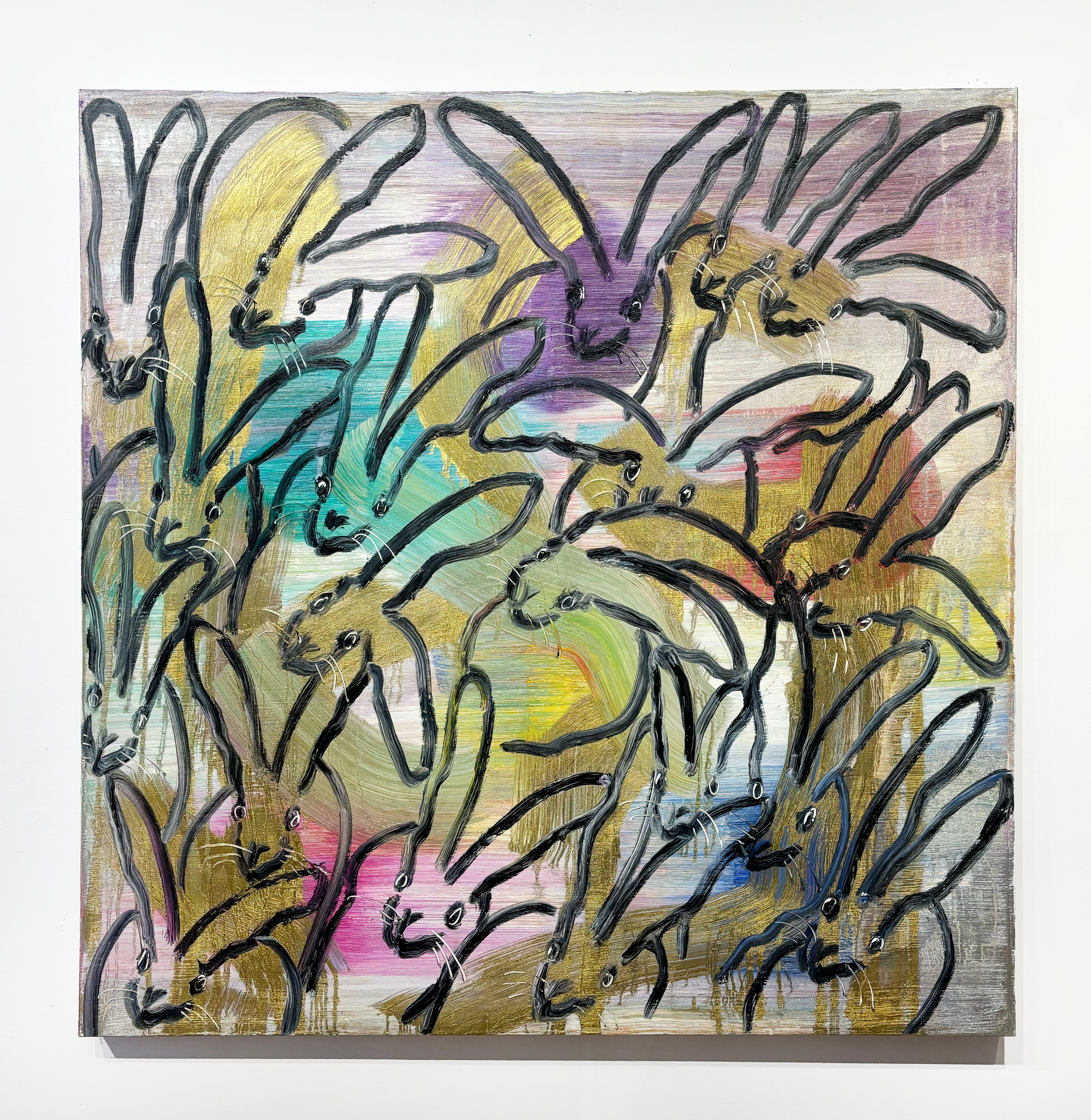 Chinensis 4 (Zeitgenössisch), Painting, von Hunt Slonem