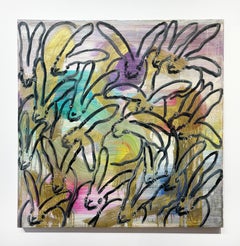 Hunt Slonem "Chinensis 4" Kaninchen