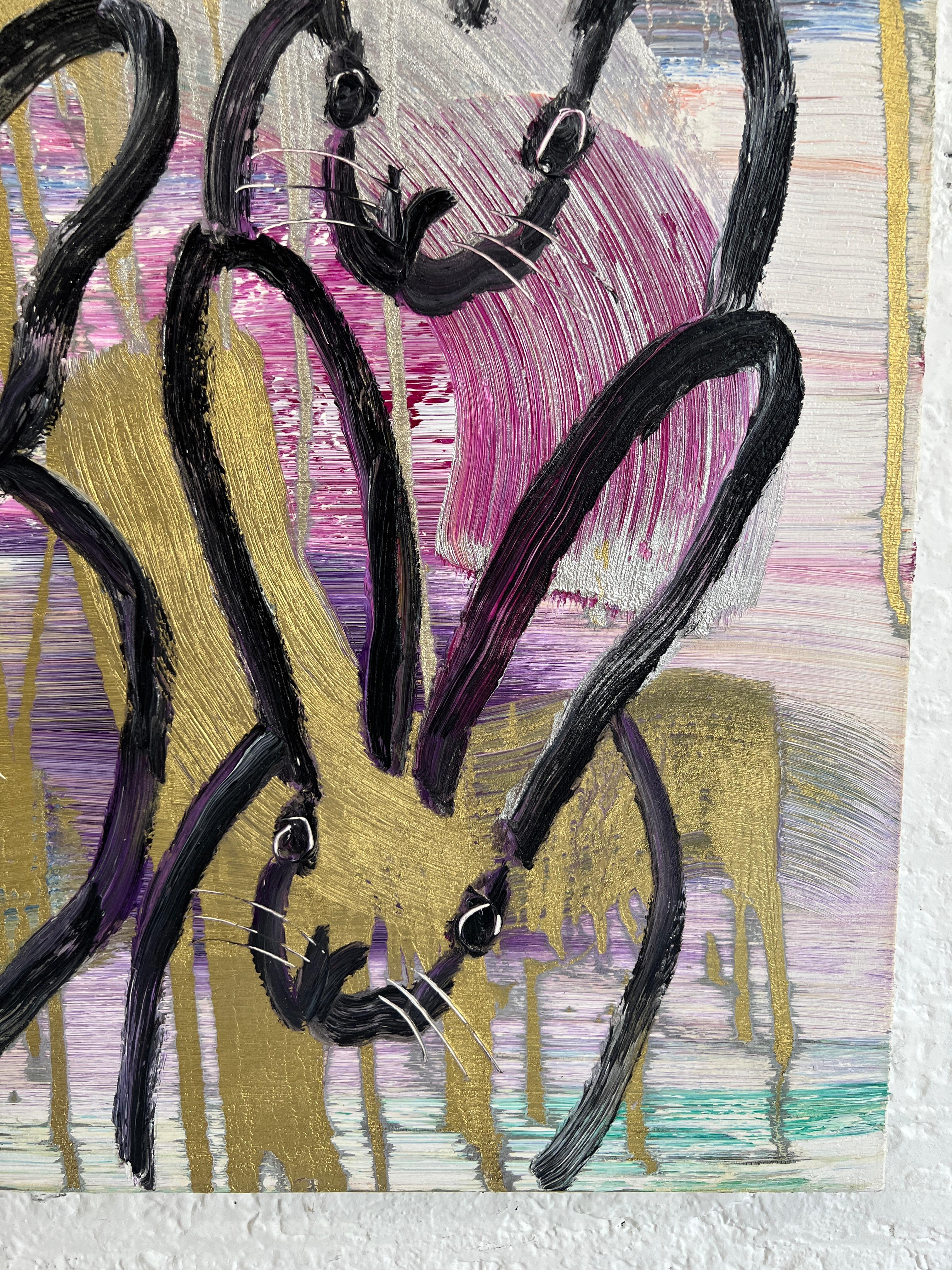 Chinensis Mardi Gras - Painting by Hunt Slonem