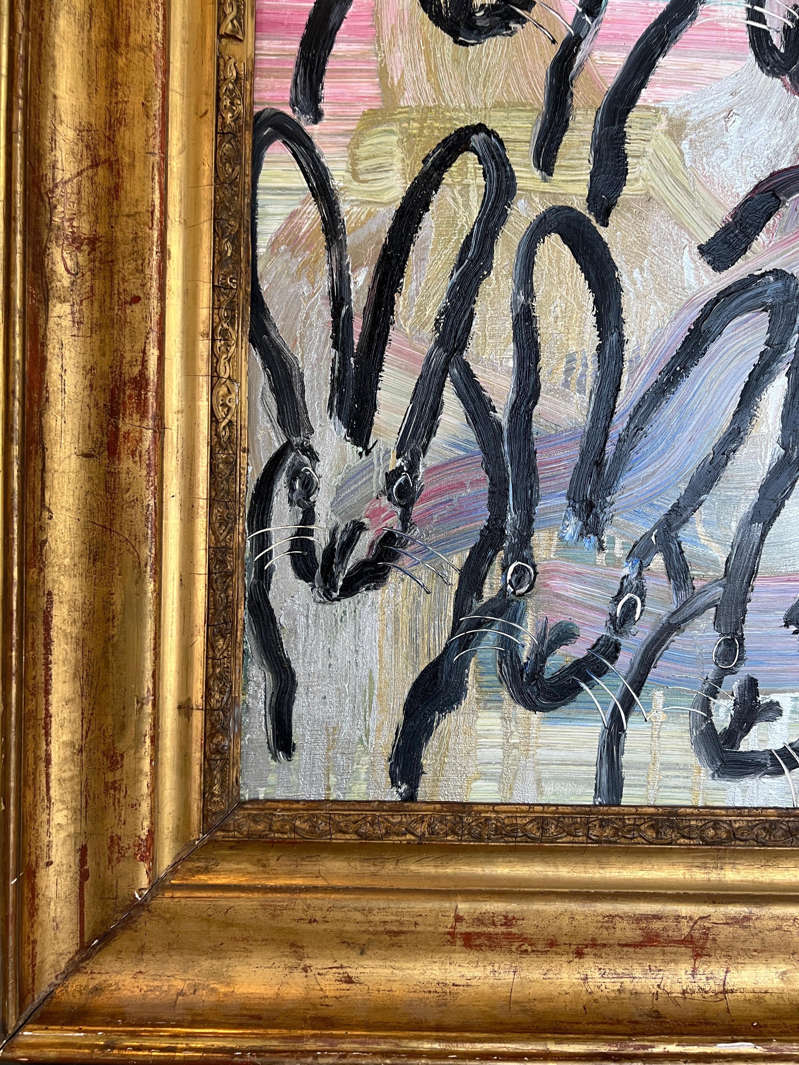 Opere d'arte originali e uniche di Hunt Slonem.
Olio su legno

Il dipinto è incorniciato, come si vede nelle immagini. Dimensioni incorniciate 45 x 34,5 pollici
Firmato Verso, intitolato e datato.
Tieni presente che i quadri Hunt Slonem con cornice