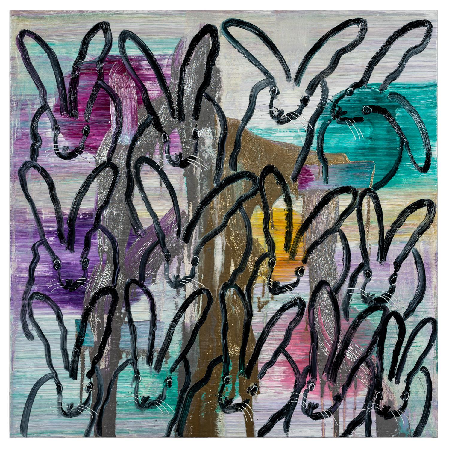 Hunt Slonem Animal Painting – Chinensis Neujahr