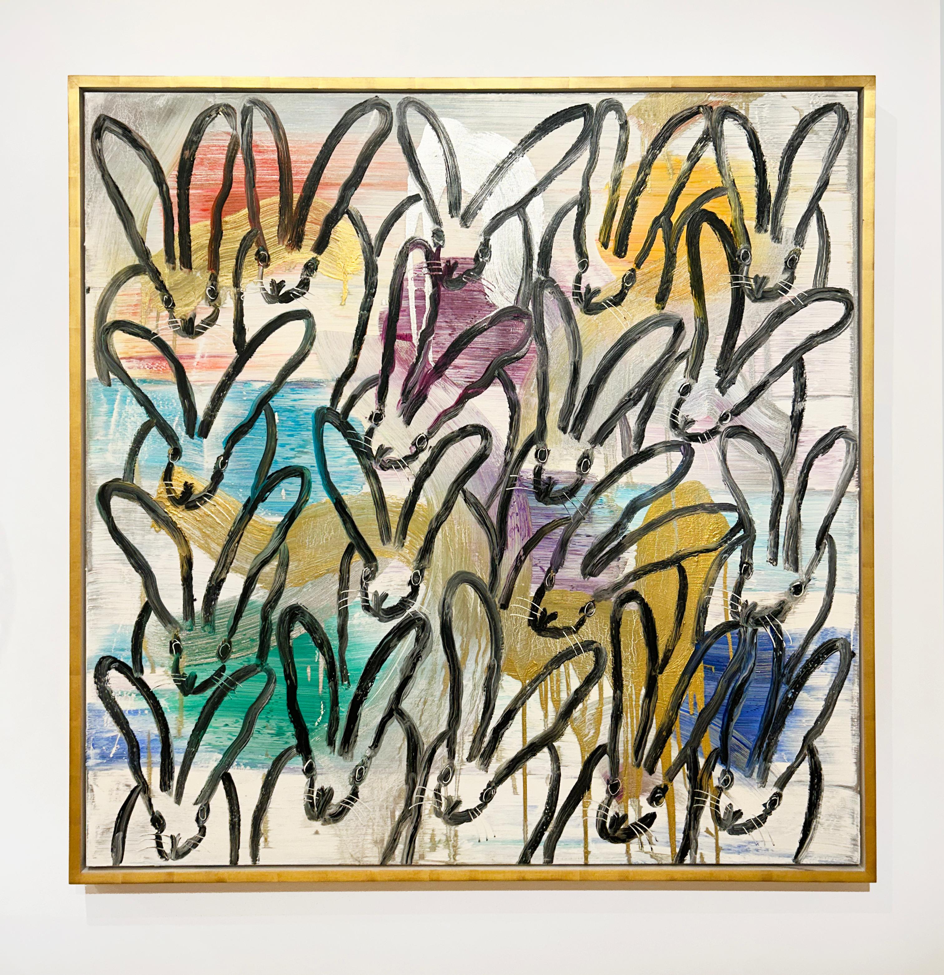 Chinensis Turned - Painting by Hunt Slonem