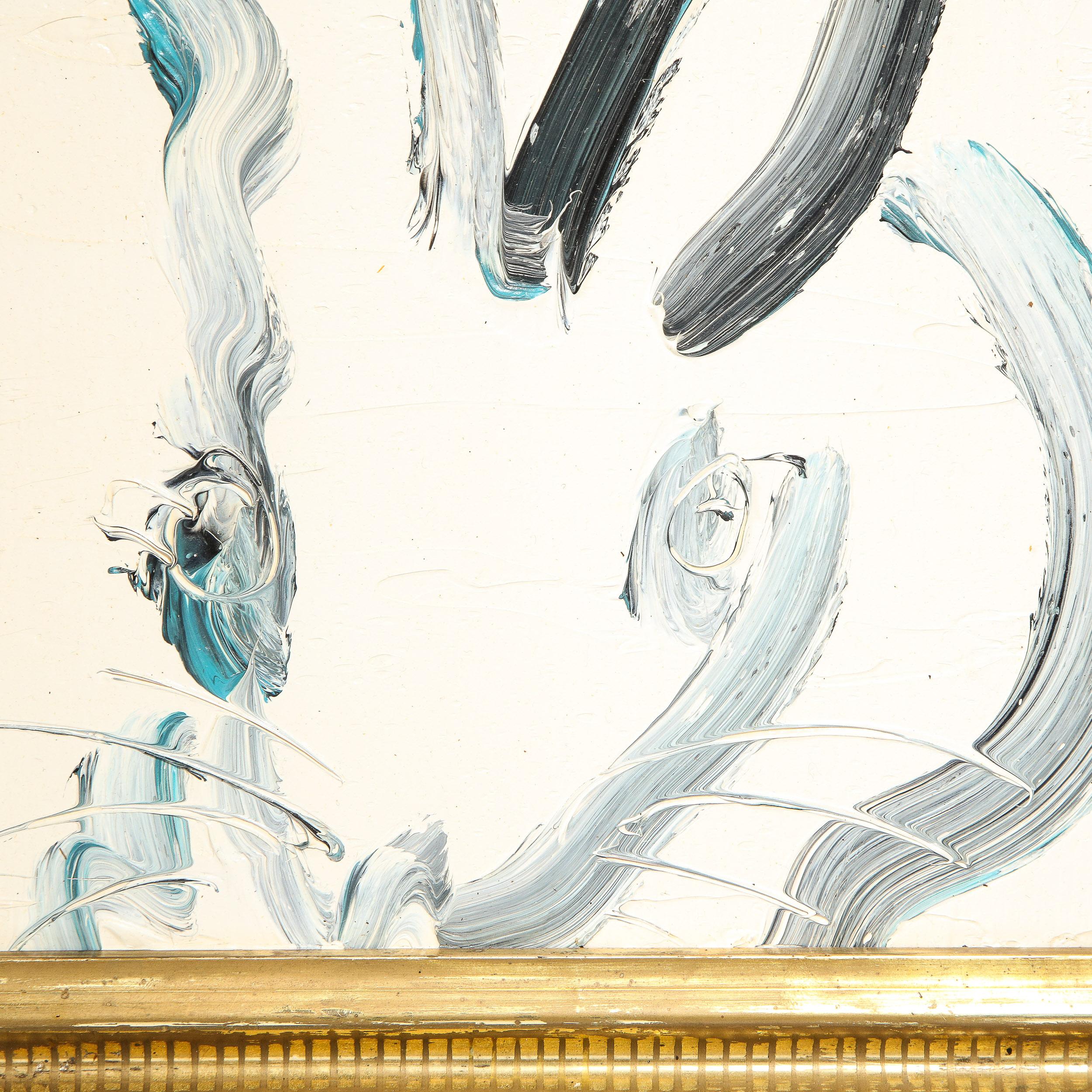 CHL 0820 - Animal Painting Beige di Hunt Slonem