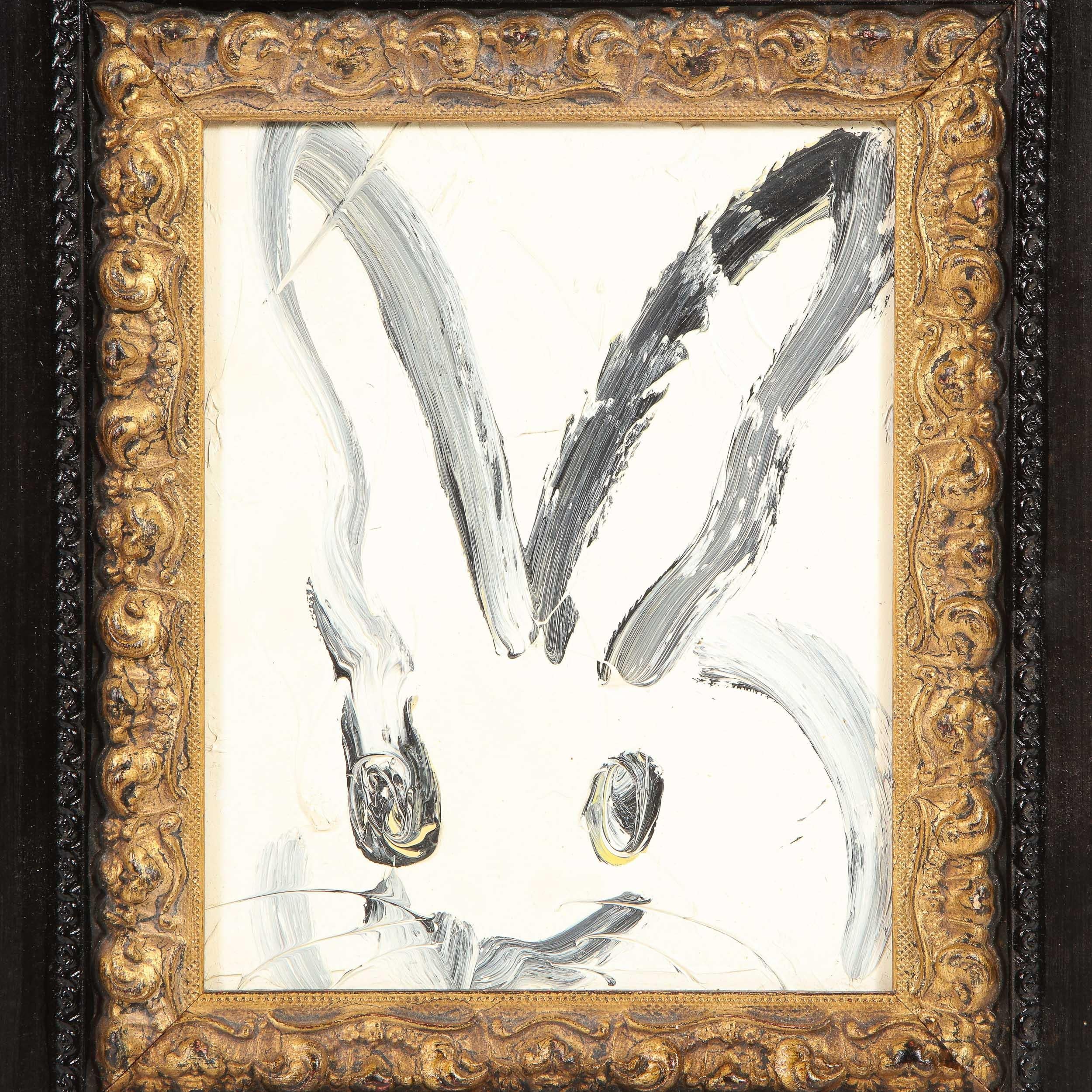 CHL2457 - Bunny Painting - Art by Hunt Slonem