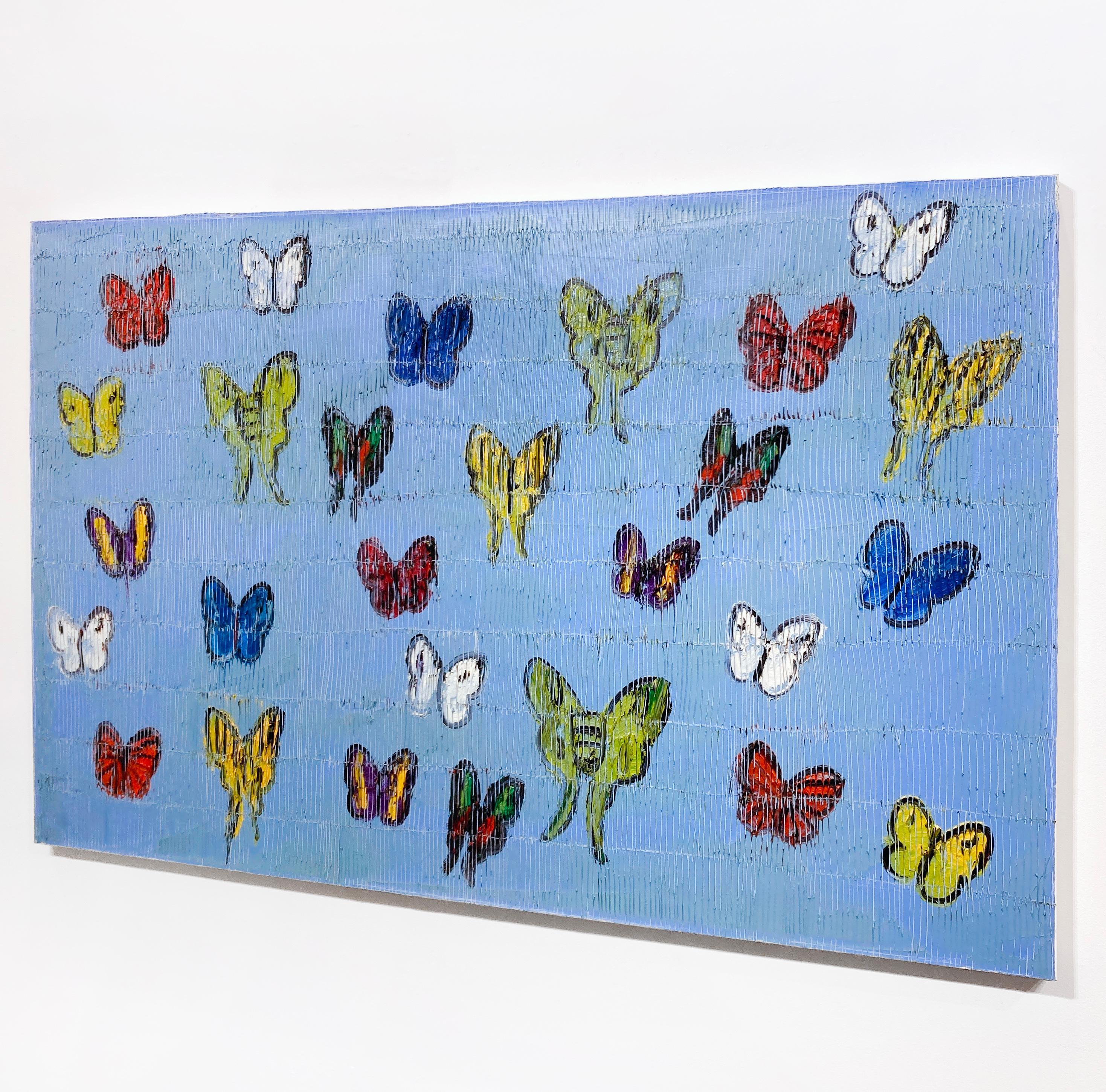 Cloud 9 - Contemporary Painting by Hunt Slonem