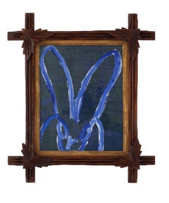 Cobalt Blue Bunny