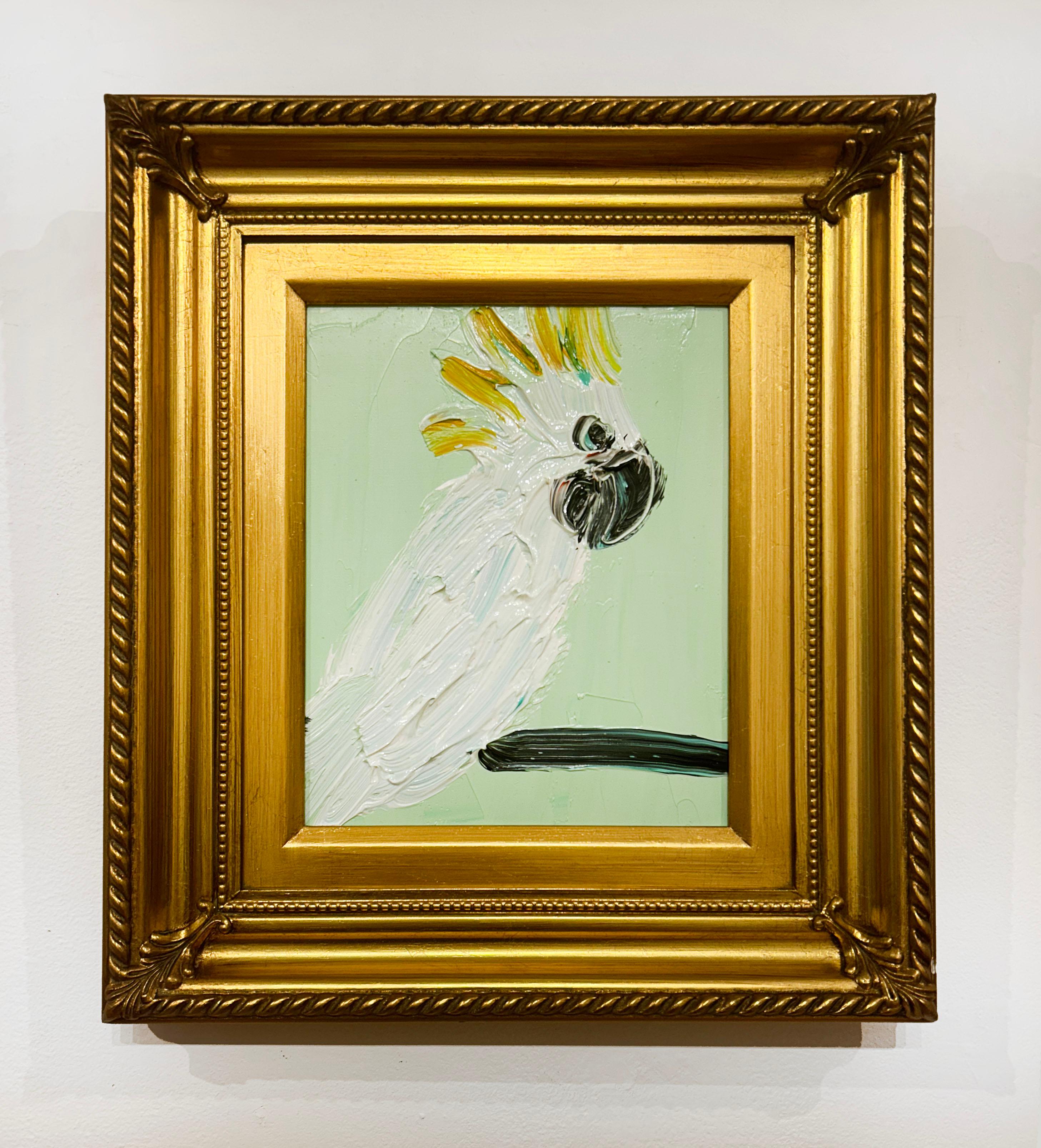 Cockatoo - Painting by Hunt Slonem