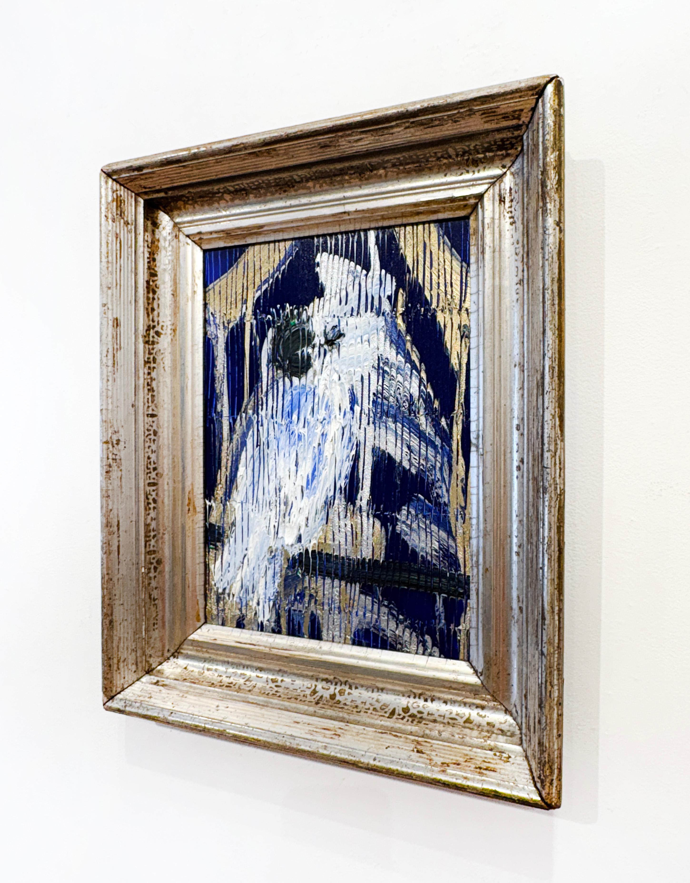 Artist:  Slonem, Hunt
Title: Cockatoo Single Watch
Date:  2024
Medium:  Oil on Wood
Unframed Dimensions:  14