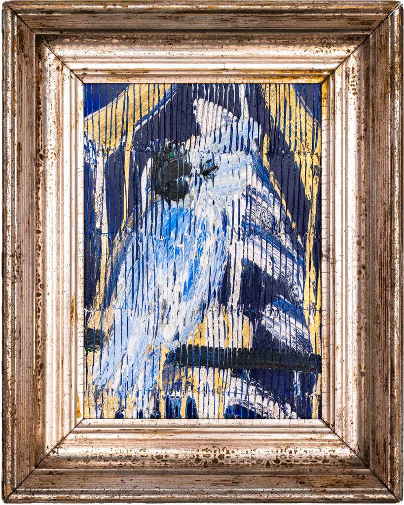 Cockatoo Single Watch - Painting by Hunt Slonem
