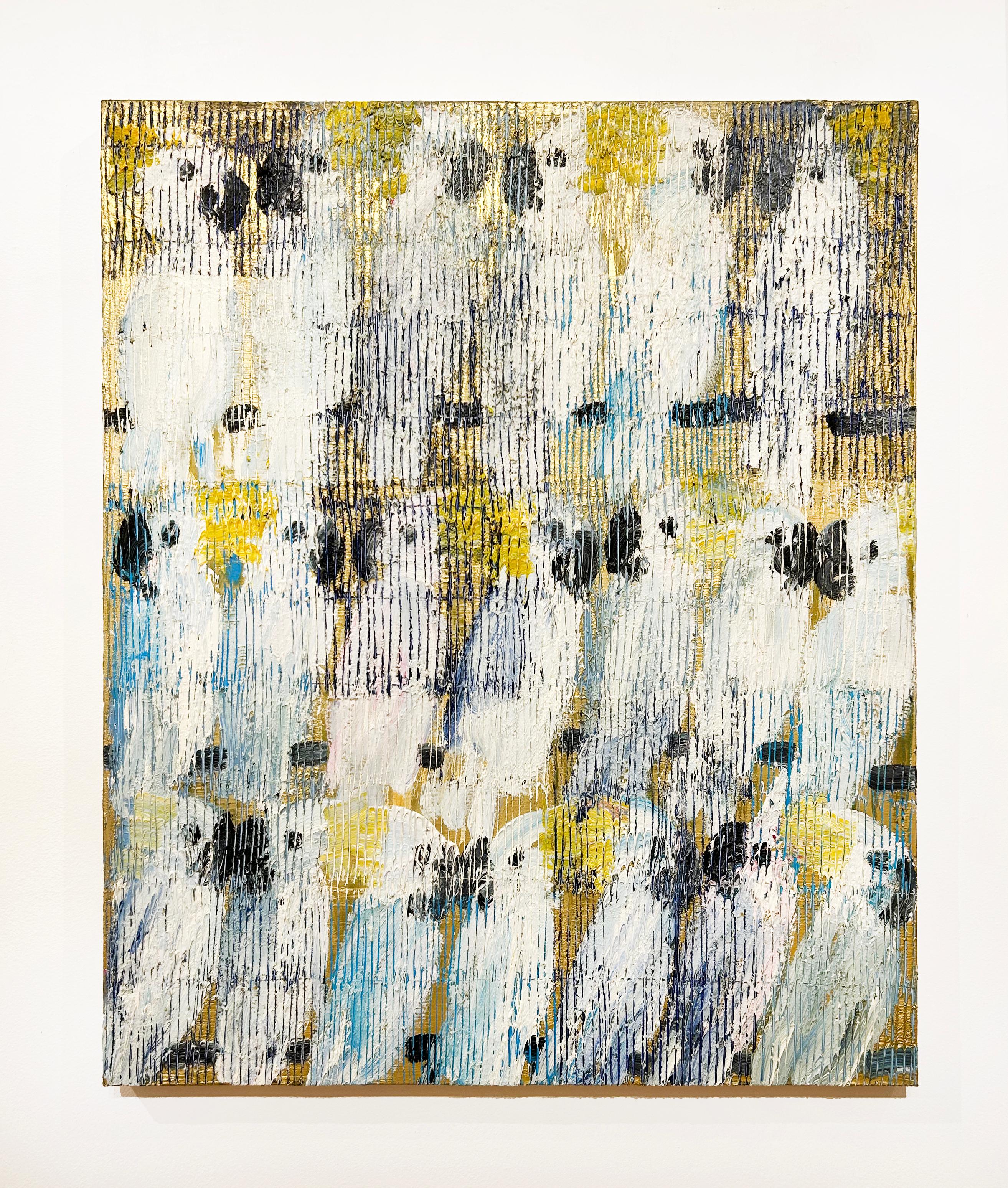 Schmetterling Geburtstag von Kockatoo – Painting von Hunt Slonem