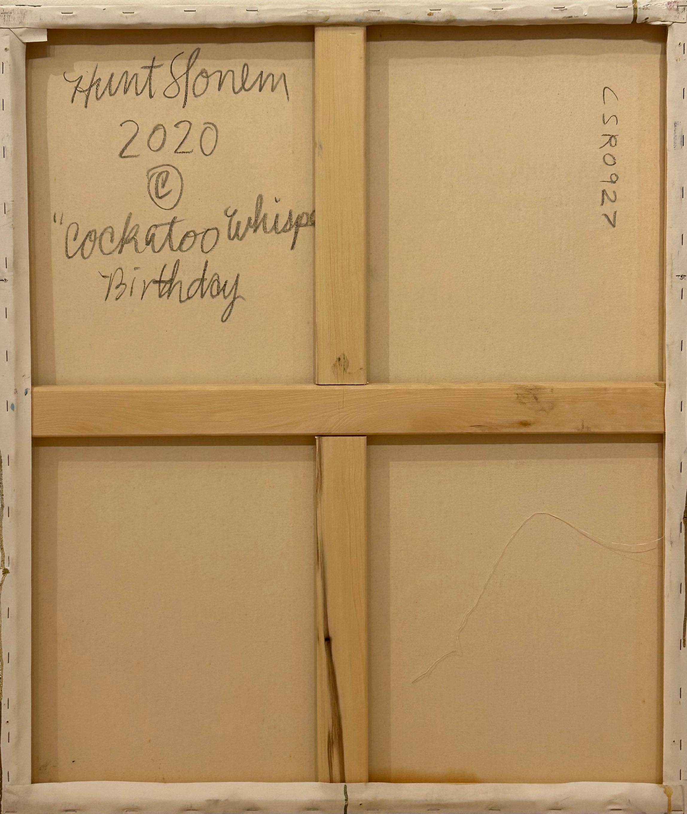 Künstler:  Slonem, Hunt
Titel:  Schmetterling Geburtstag von Kockatoo
Datum:  2020
Medium:  Öl auf Leinwand
Ungerahmt Abmessungen:  36 x 30 Zoll
Unterschrift:  Verso signiert
Auflage:  Einzigartig