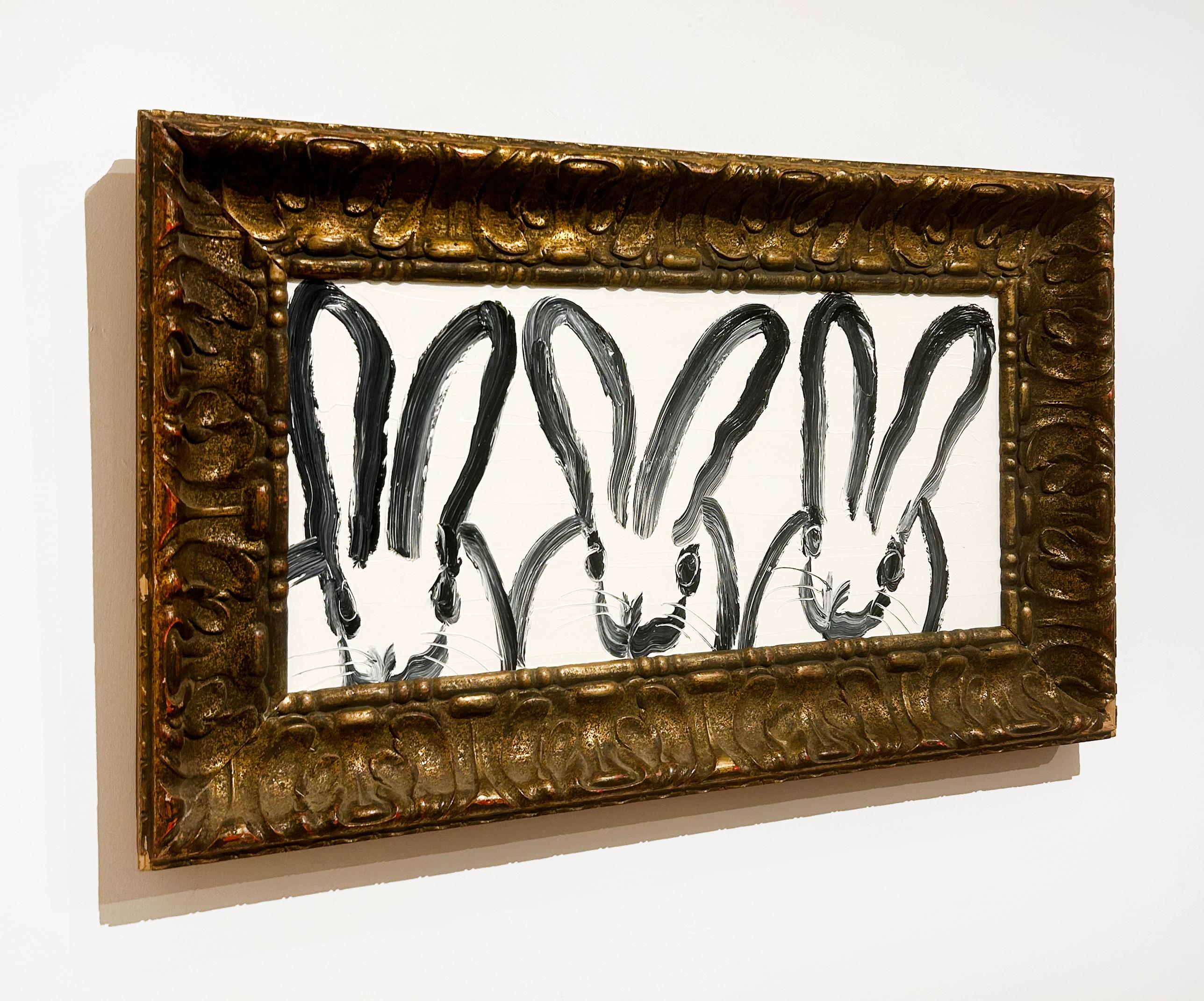 Artist:  Slonem, Hunt
Title: Conga
Date:  2024
Medium:  Oil on Wood
Unframed Dimensions:  10