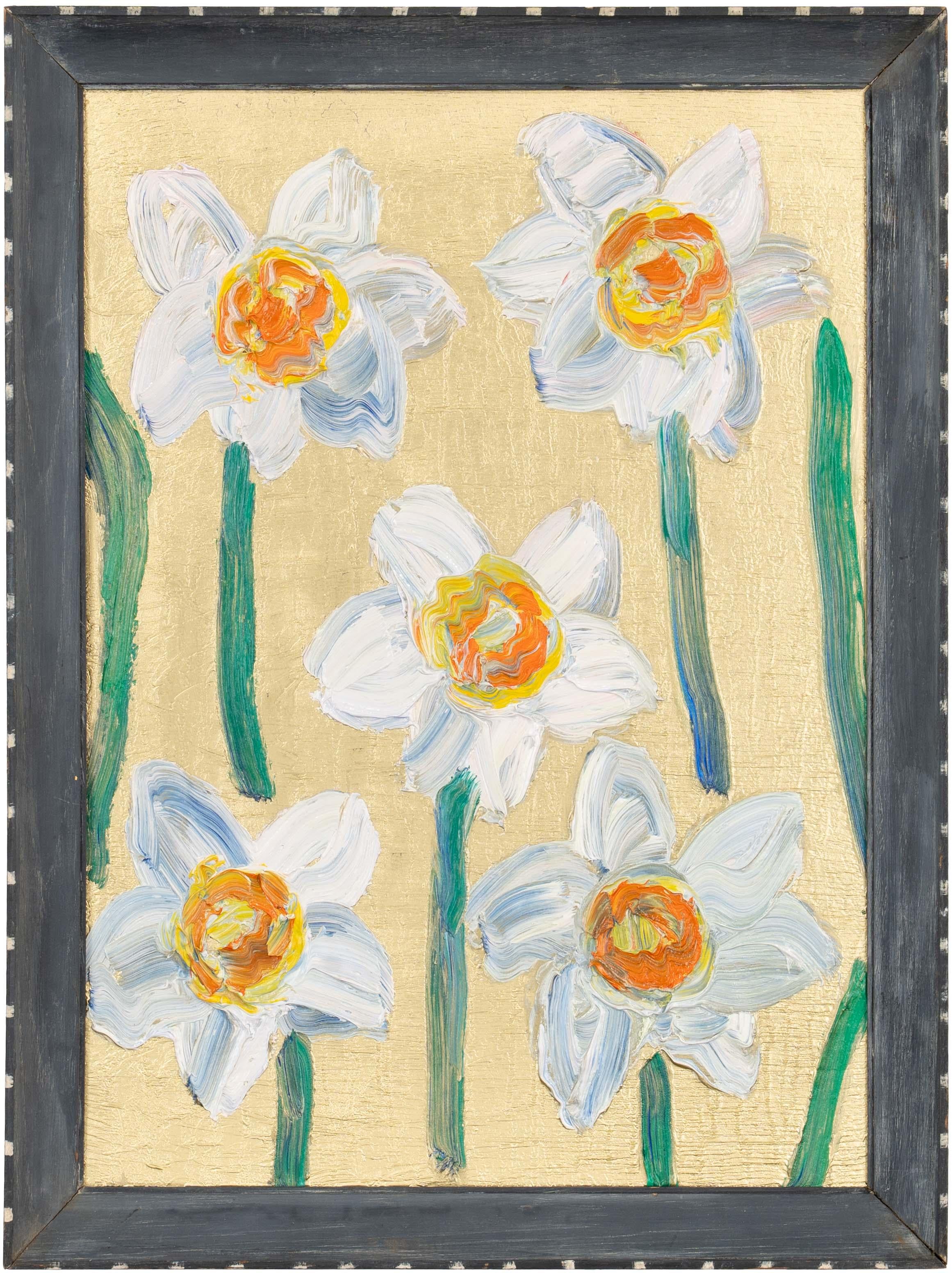 Daffodils - Painting by Hunt Slonem