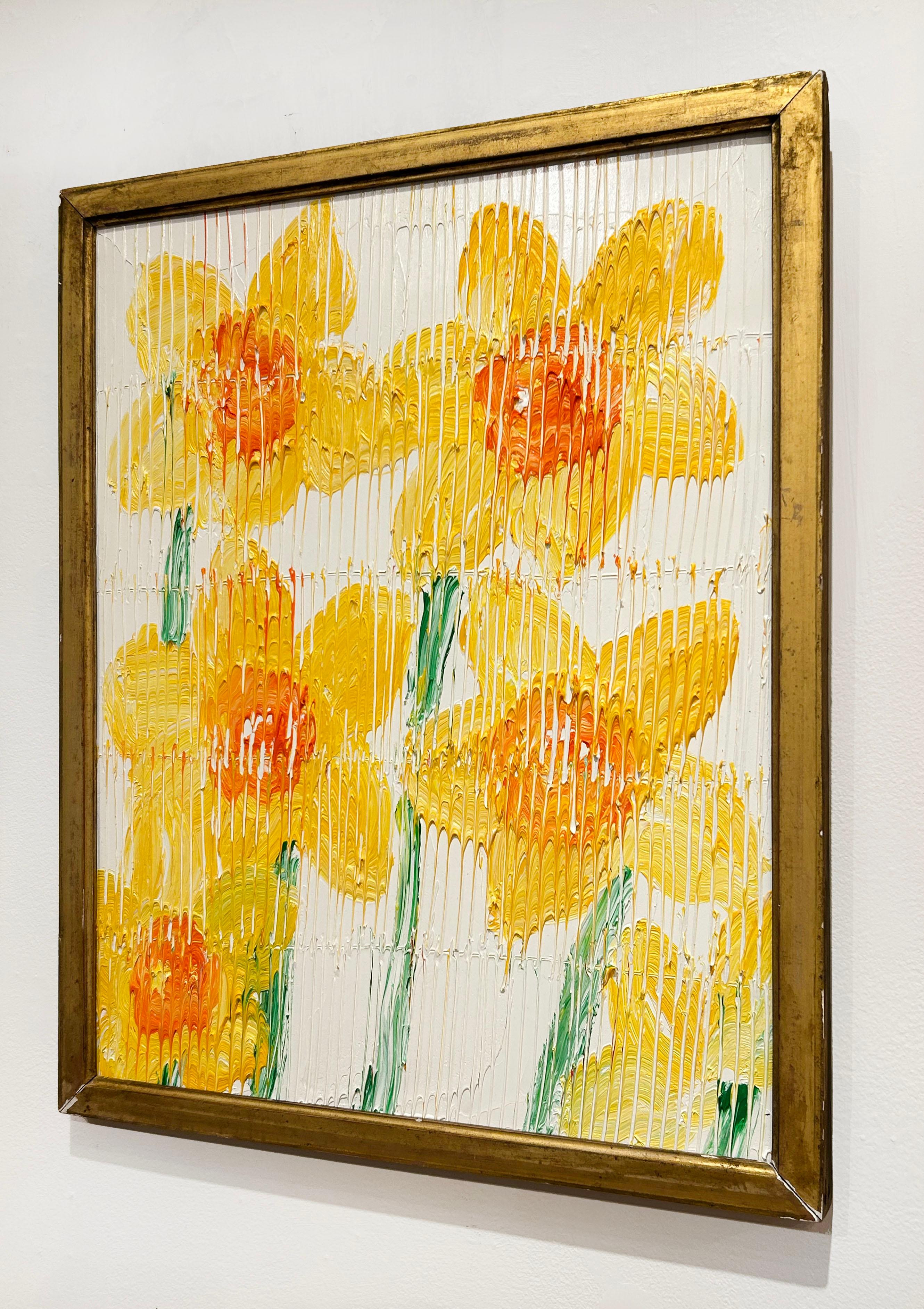 Daffodils St. Michael's - Contemporary Painting by Hunt Slonem