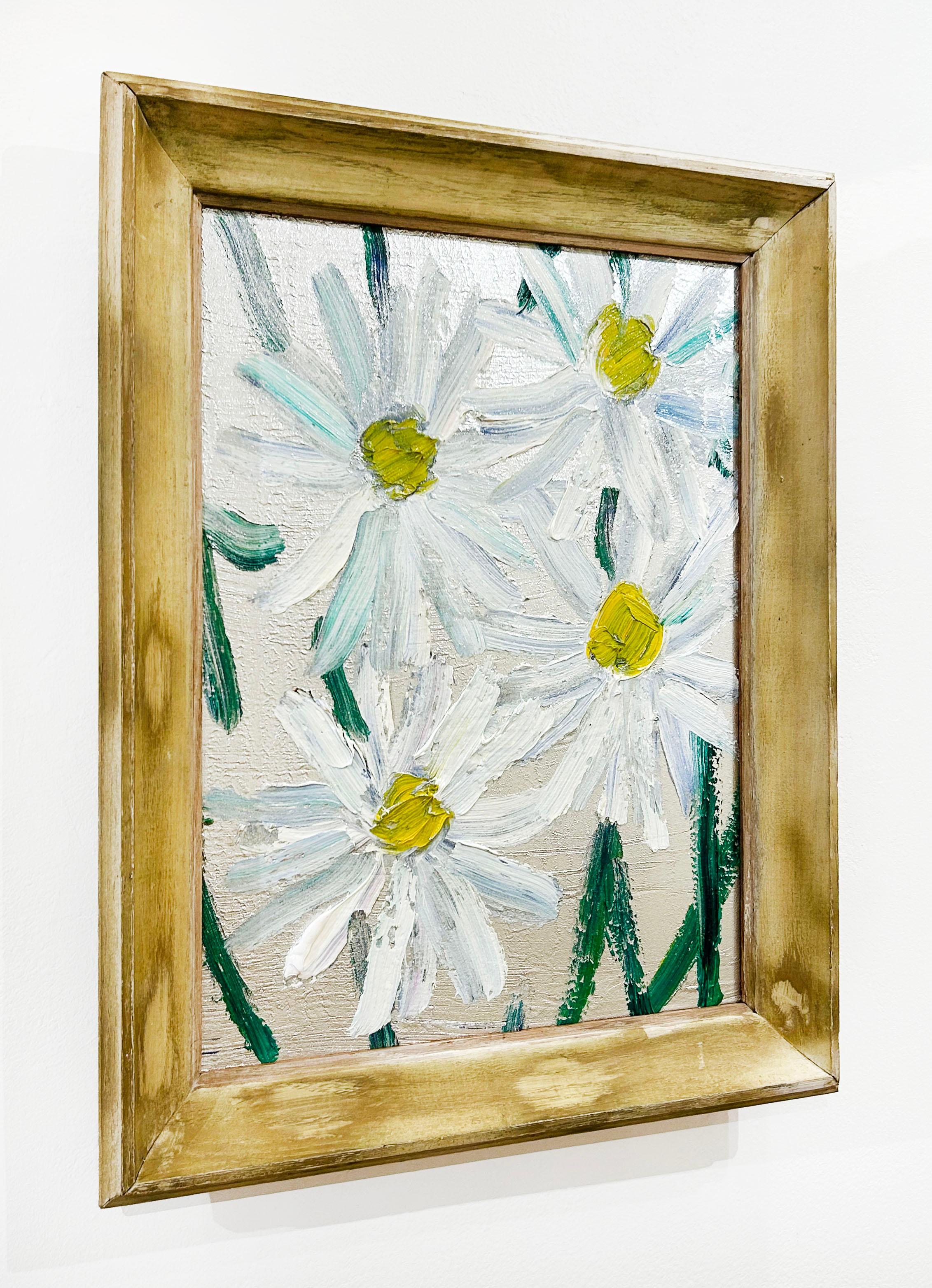 Künstler:  Slonem, Hunt
Titel:  Daisey's
Serie:  Blumen
Datum:  2024
Medium:  Öl auf Holz
Ungerahmt Abmessungen:  16