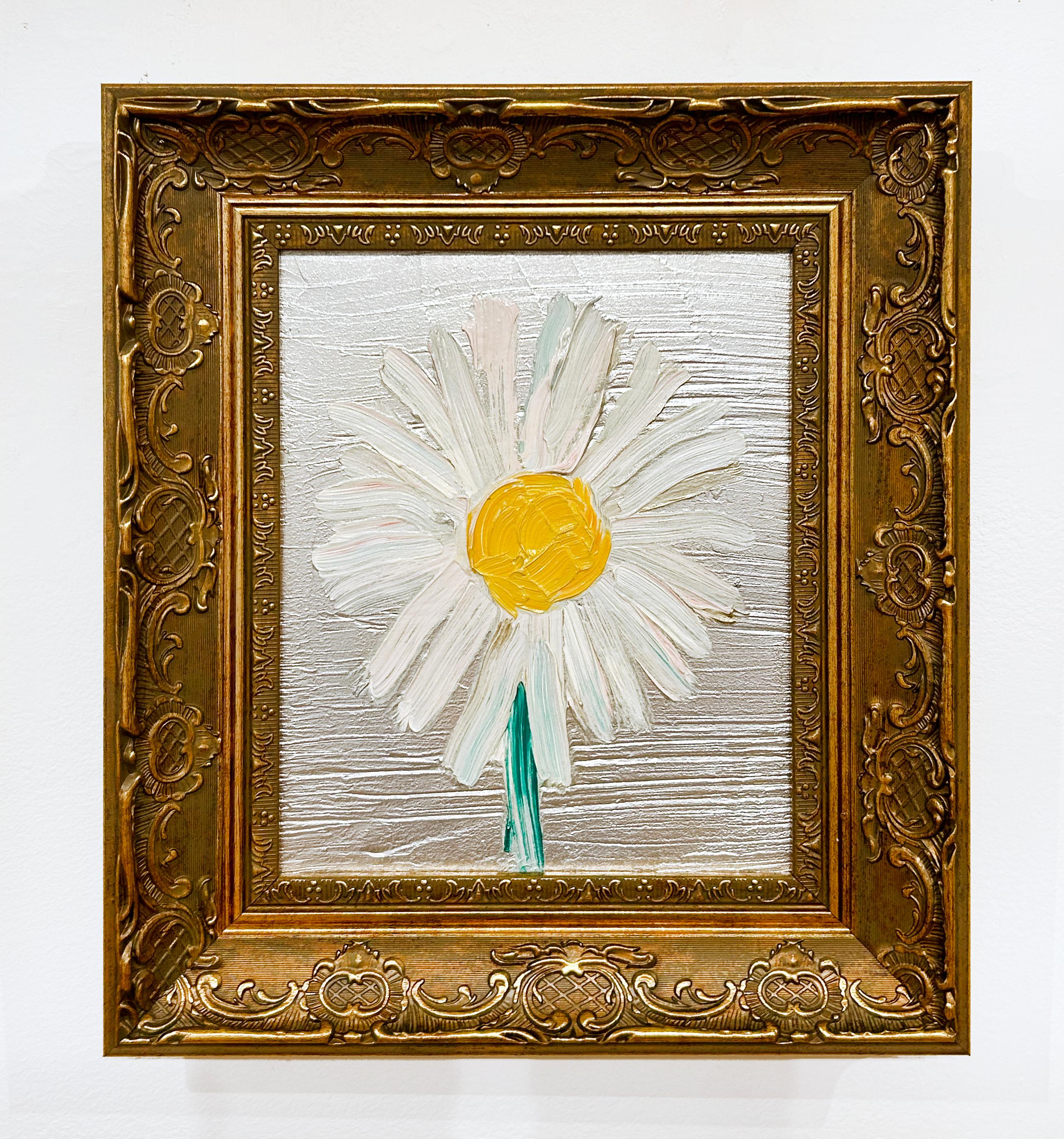 Daisy 4 - Contemporary Painting by Hunt Slonem