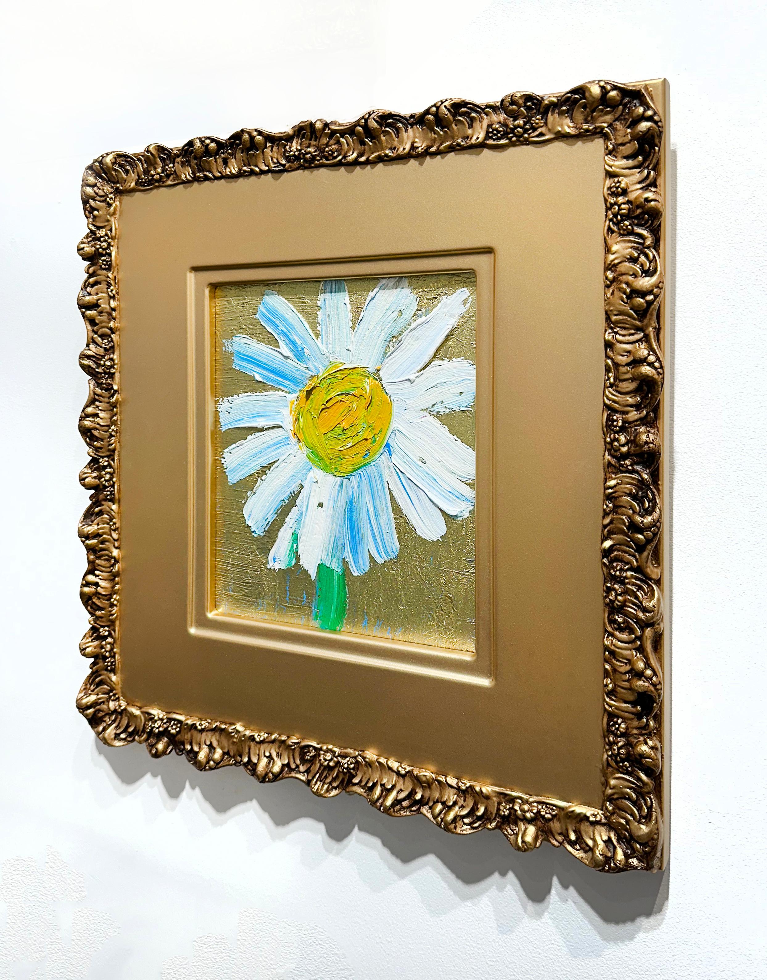 Daisy - Contemporary Painting by Hunt Slonem