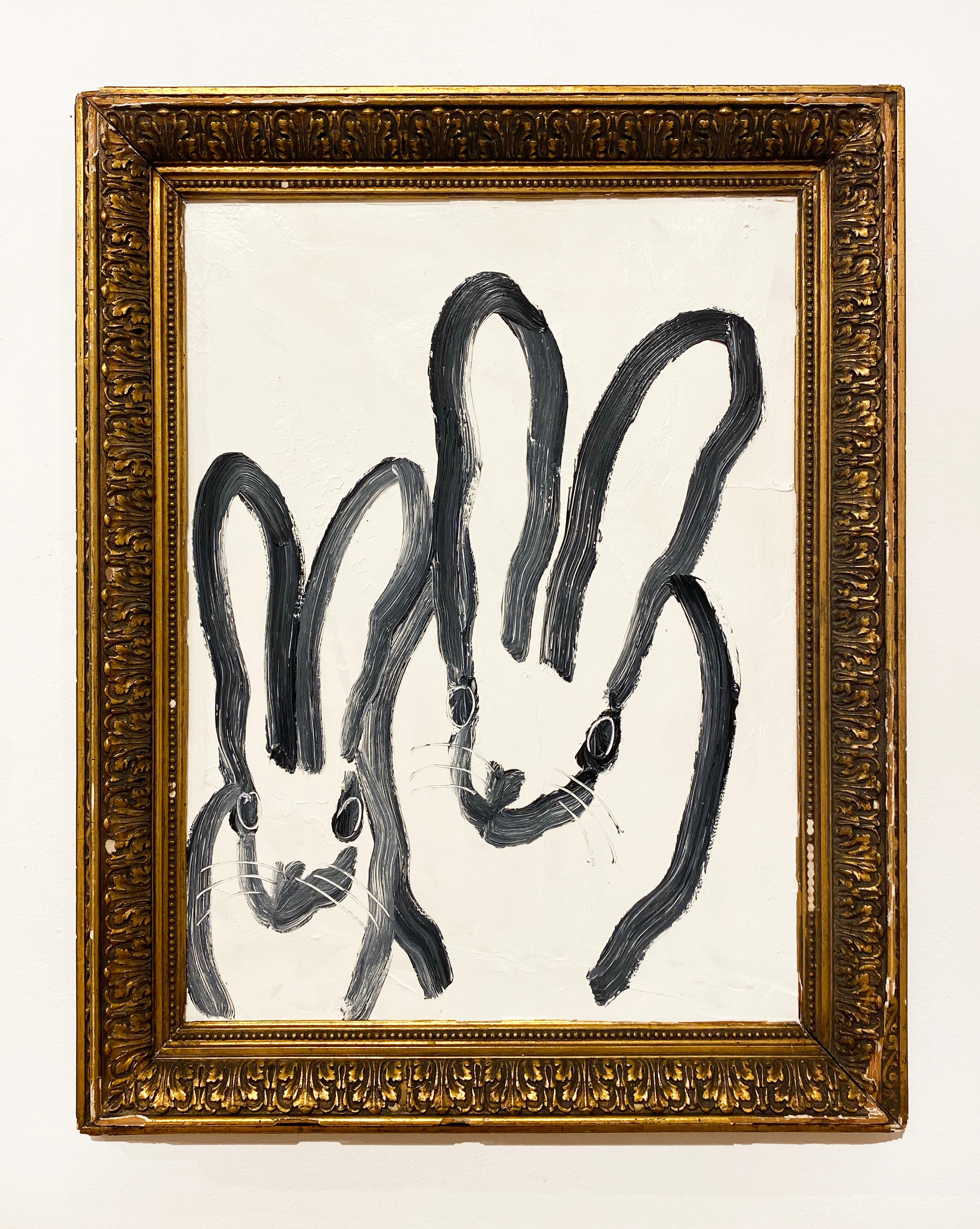 Dick & Jane - Painting Contemporaneo di Hunt Slonem