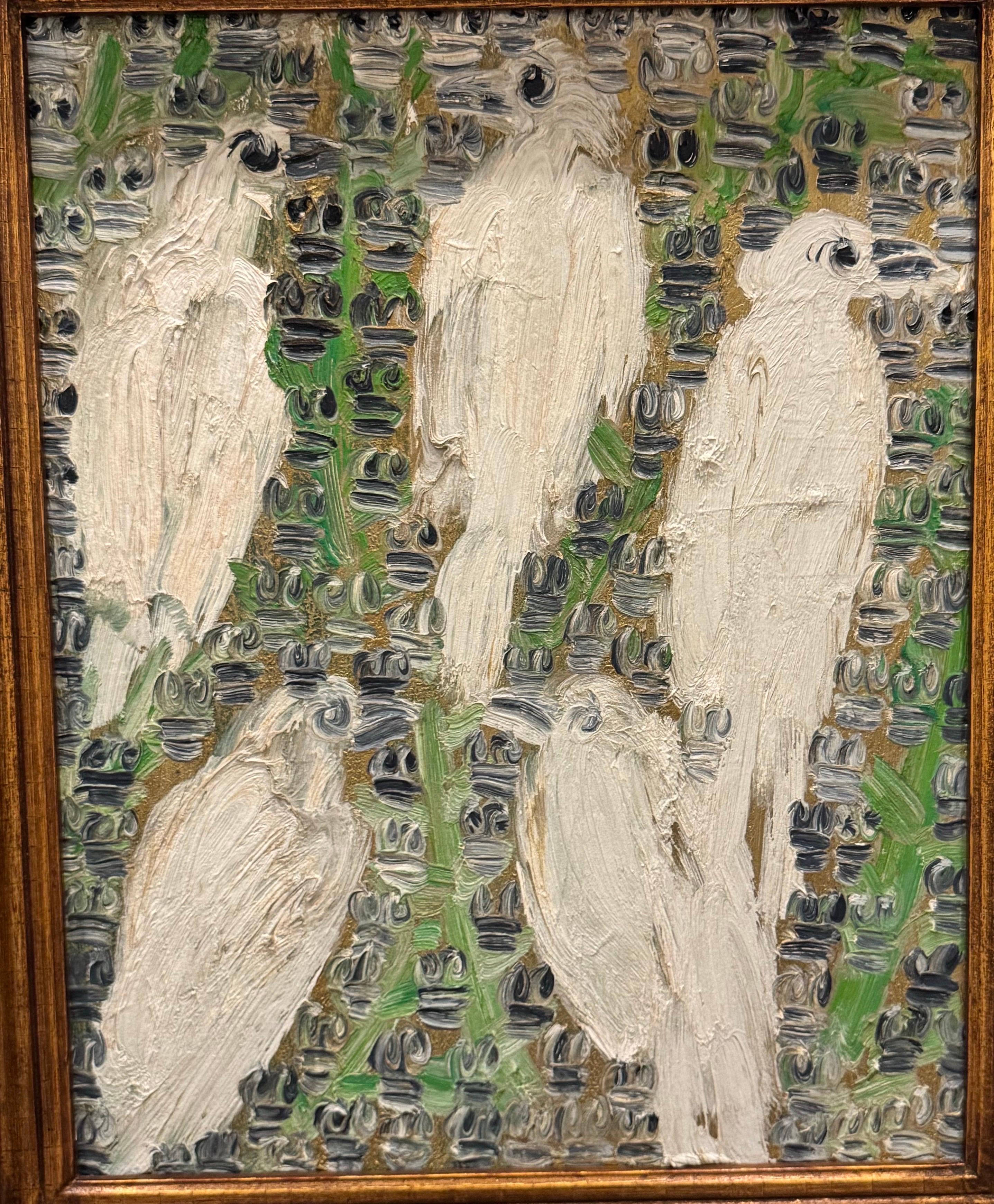 Tauben 2007 – Painting von Hunt Slonem
