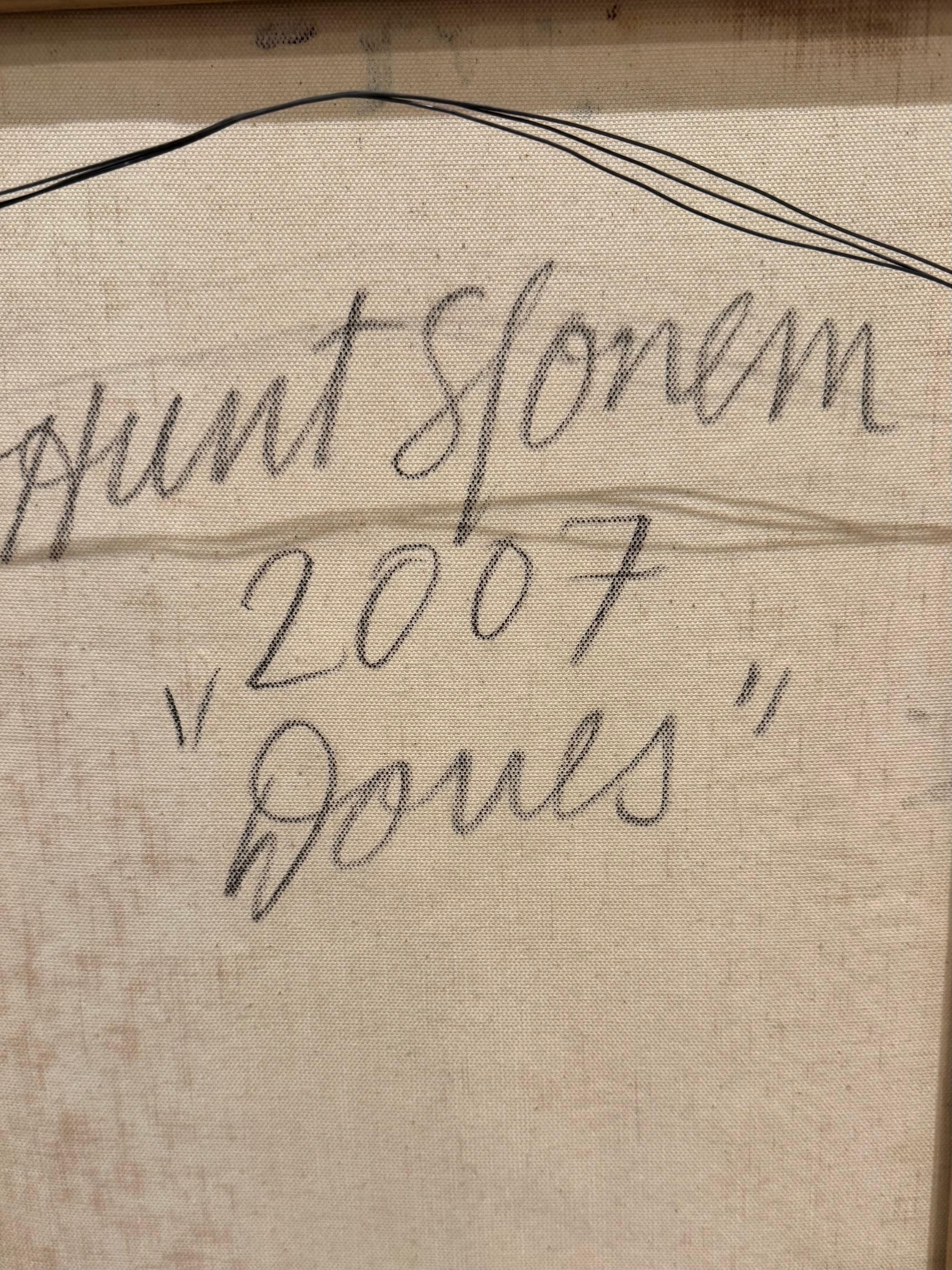 Tauben 2007 (Zeitgenössisch), Painting, von Hunt Slonem