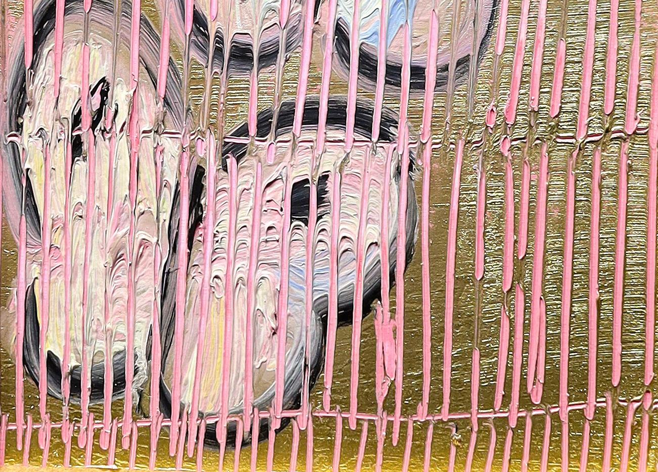 Duetto Volo Rosa' Pittura unica 2