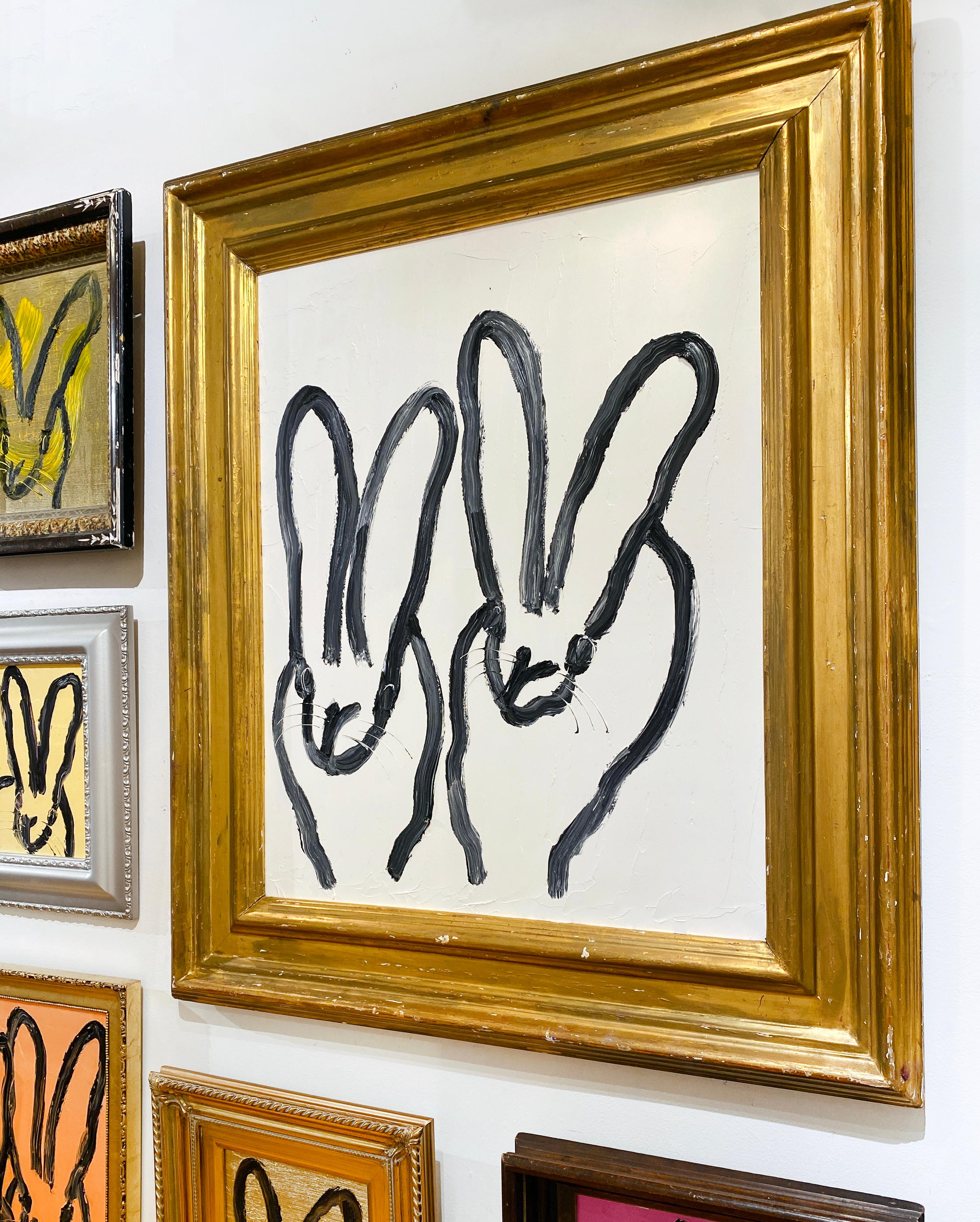 Dúo Casados - Painting Contemporáneo de Hunt Slonem