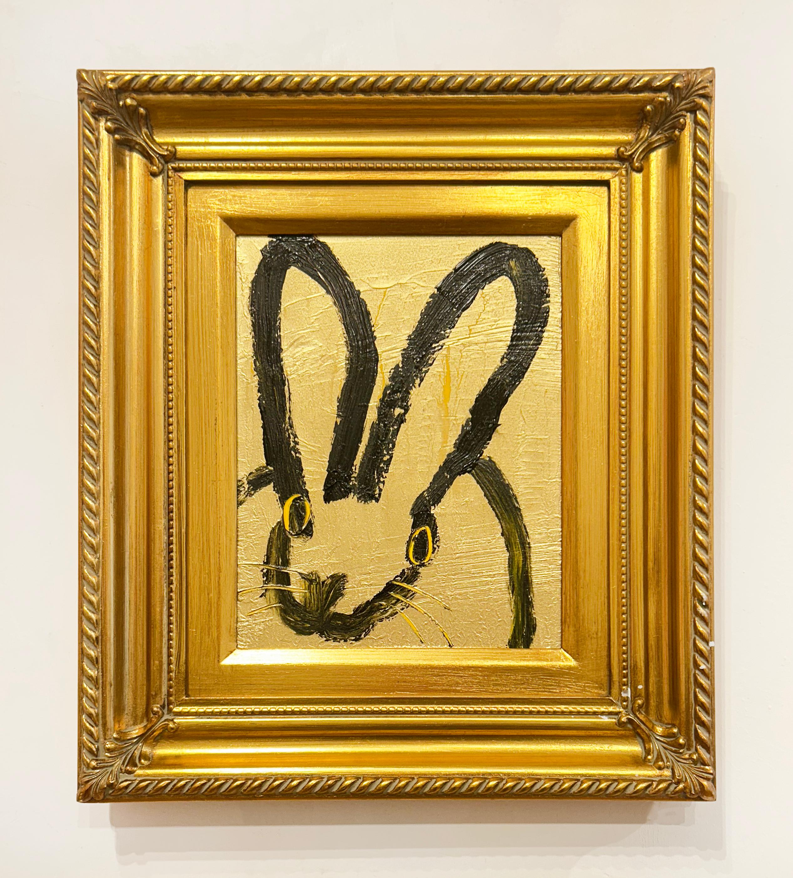 Eye's Whiskers - Contemporary Painting by Hunt Slonem