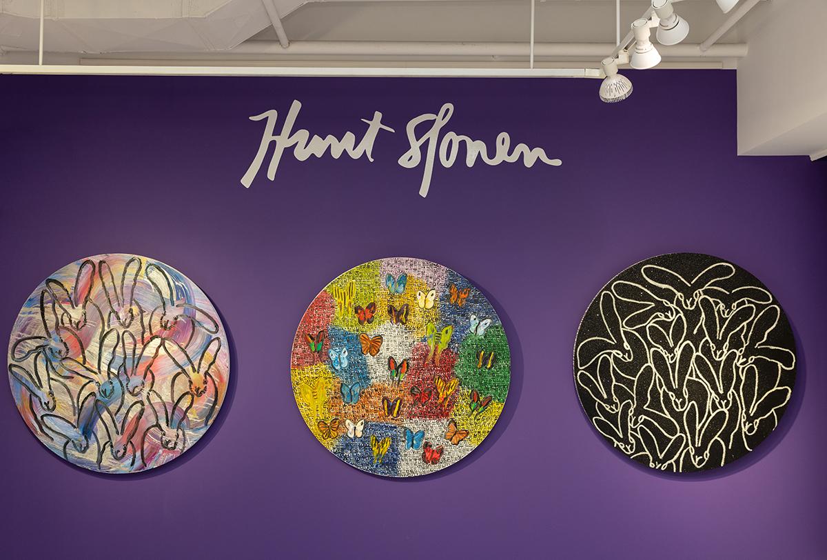 hunt slonem paintings