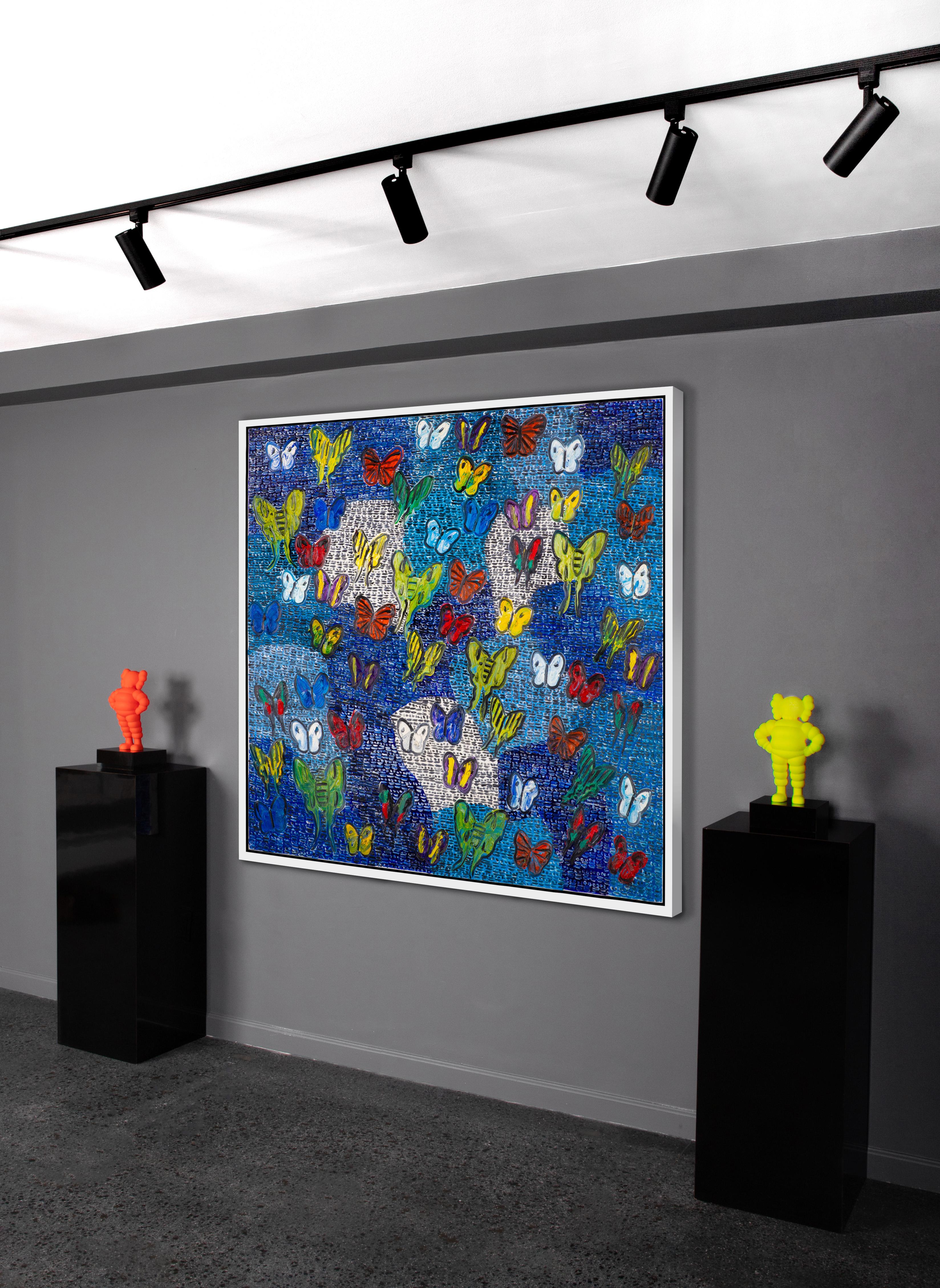 'Fly By Morning Cloak' Unique painting For Sale 2