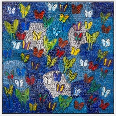 'Fly By Morning Cloak' Unique painting