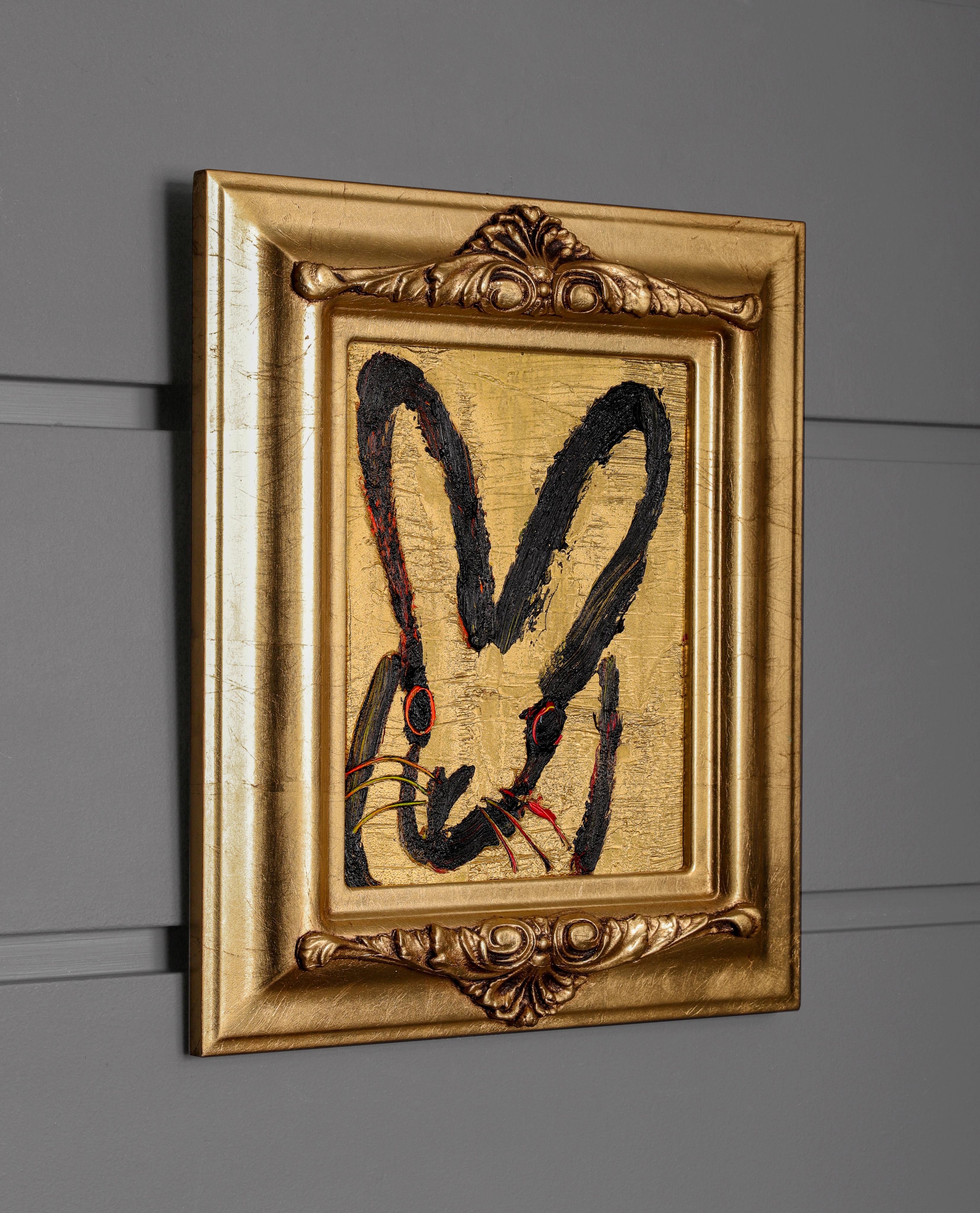 'Gold Bunny' Unique Painting 1