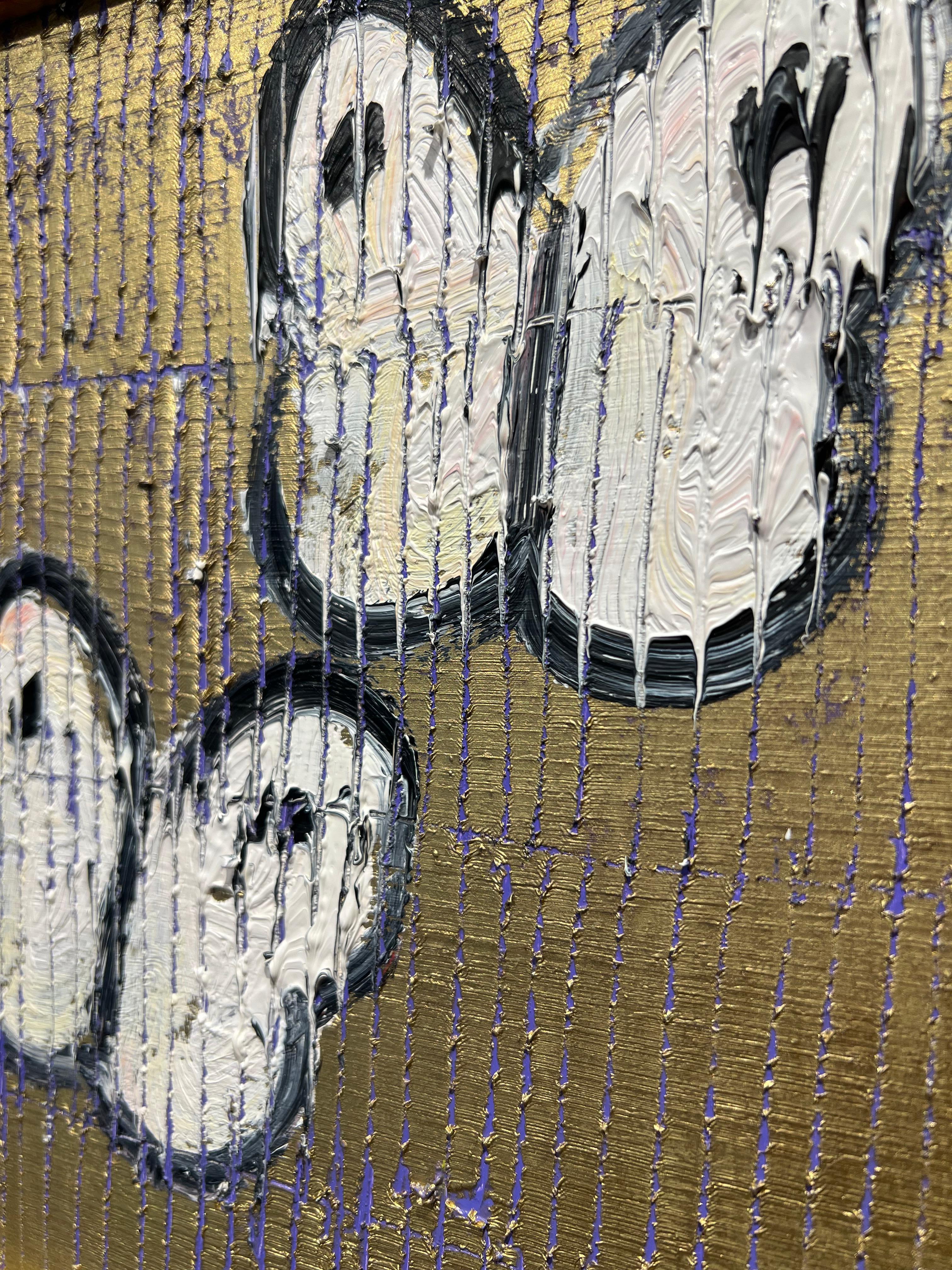 Gold Flight – Painting von Hunt Slonem