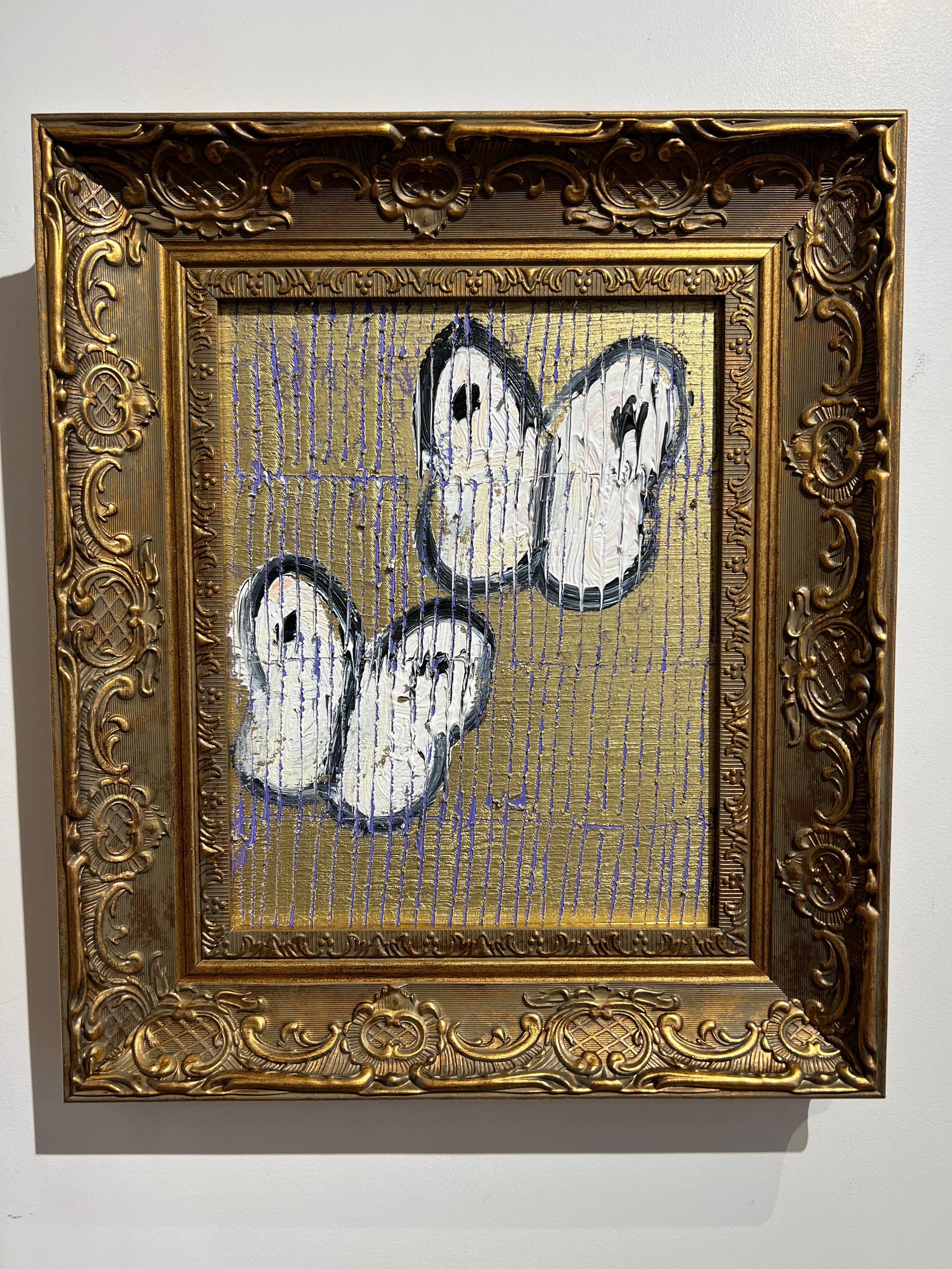 Gold Flight - Post-Modern Painting by Hunt Slonem