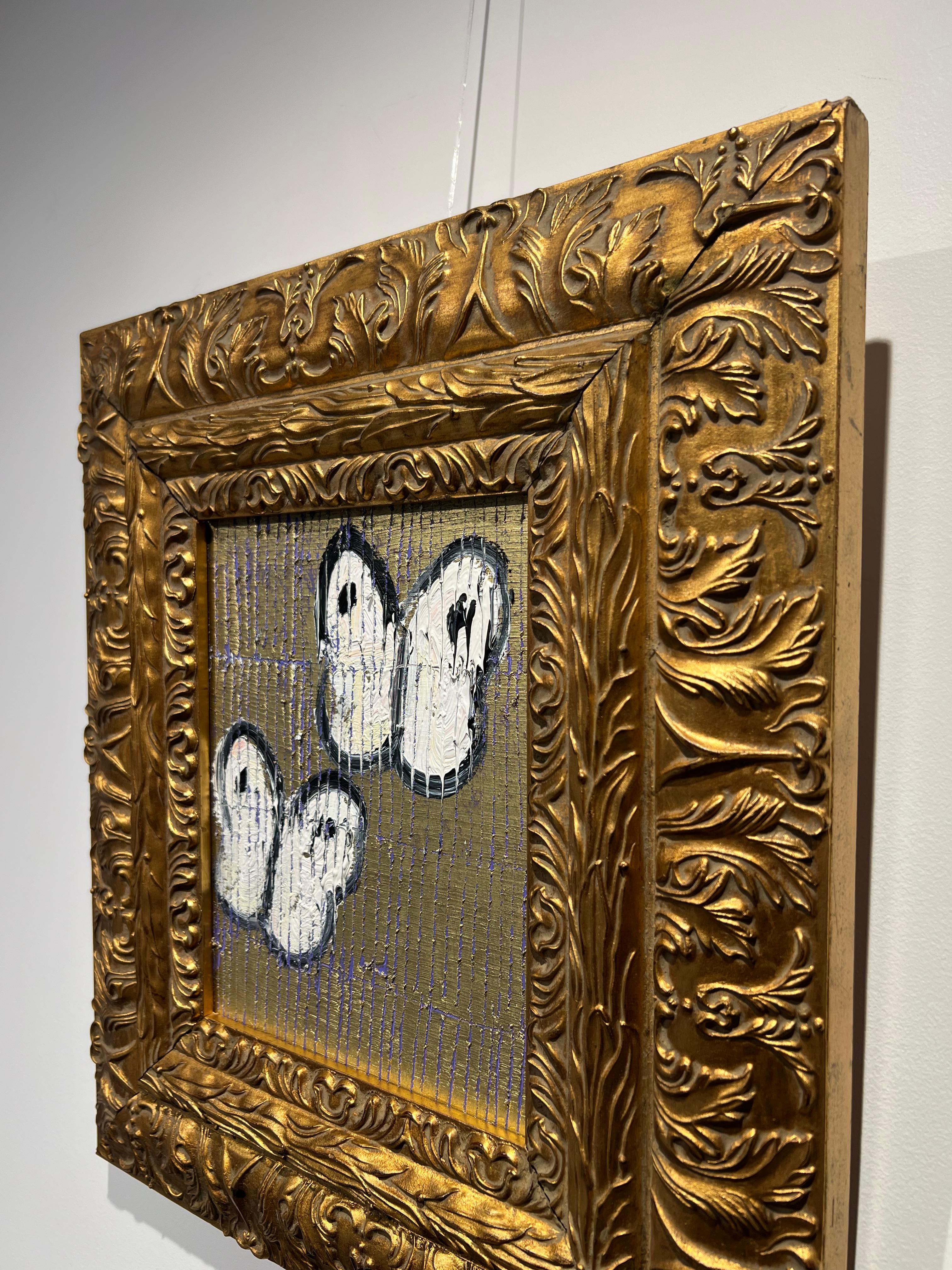 Gold Flight (Postmoderne), Painting, von Hunt Slonem