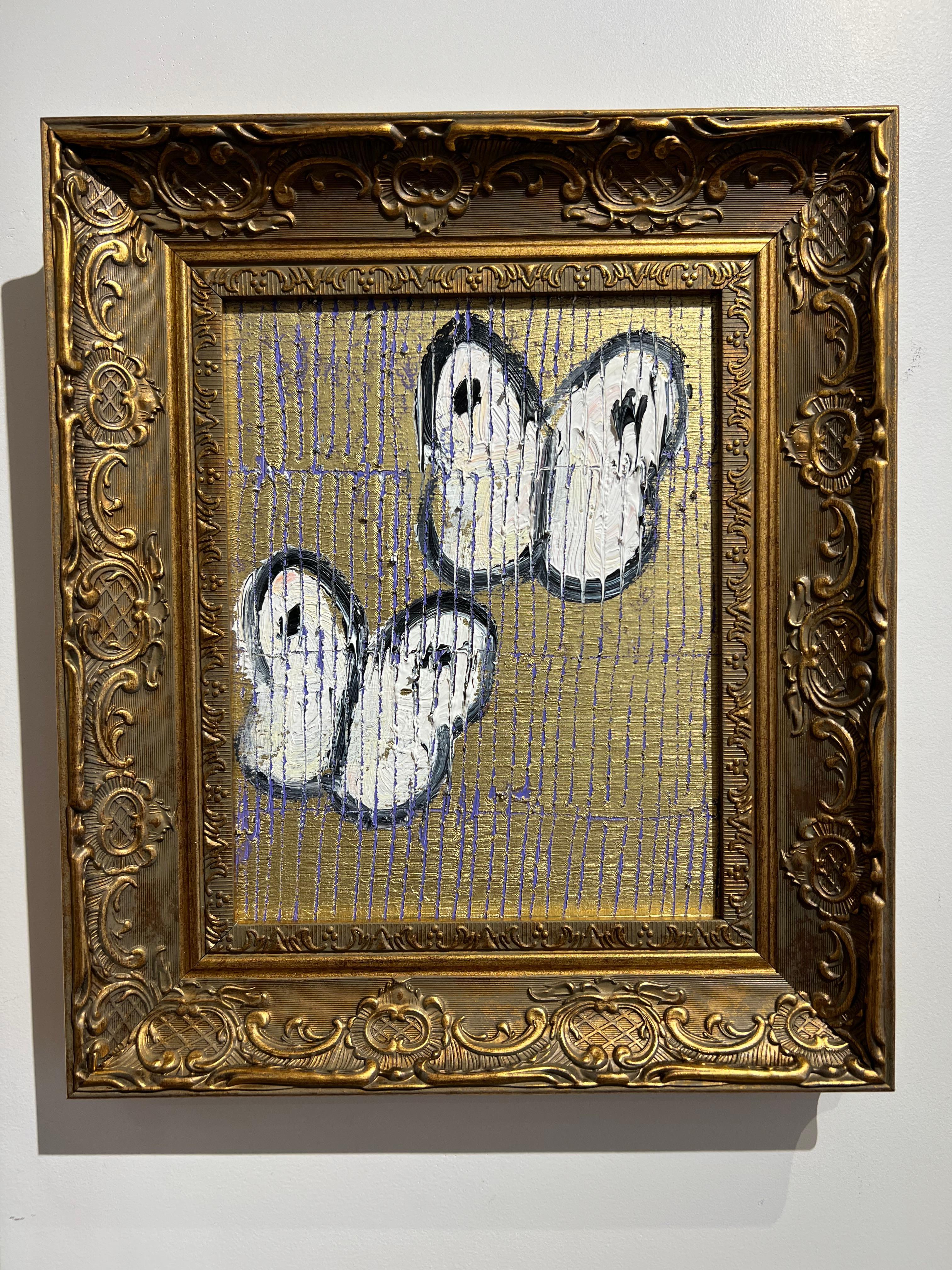 Gold Flight - Brown Animal Painting by Hunt Slonem