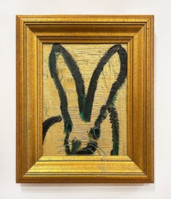 Hunt Slonem "Green" Bunny