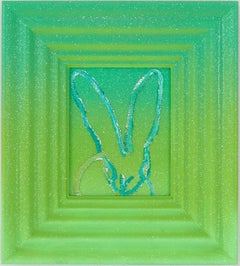 Green Ombre Bunny
