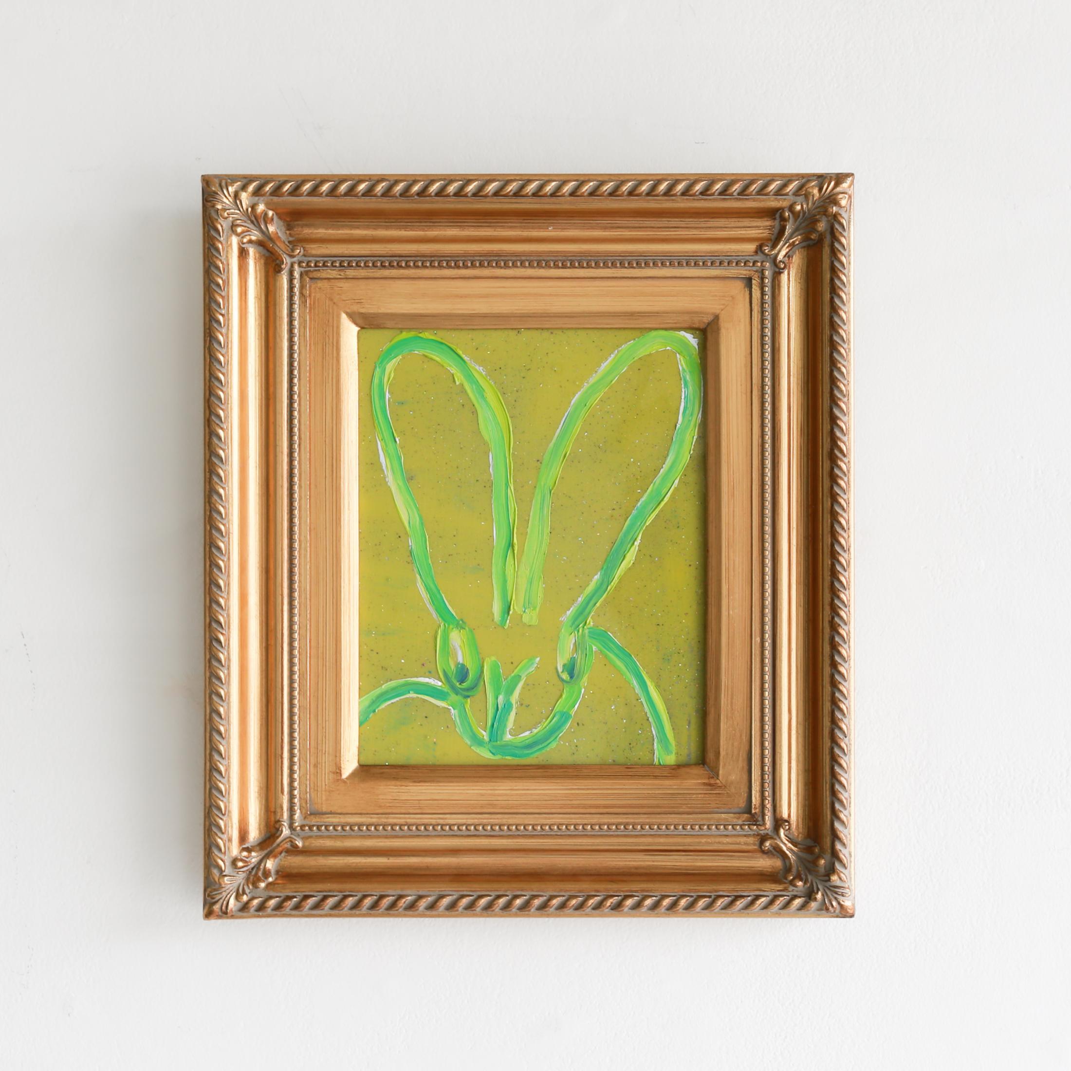 Green Resin - Painting by Hunt Slonem