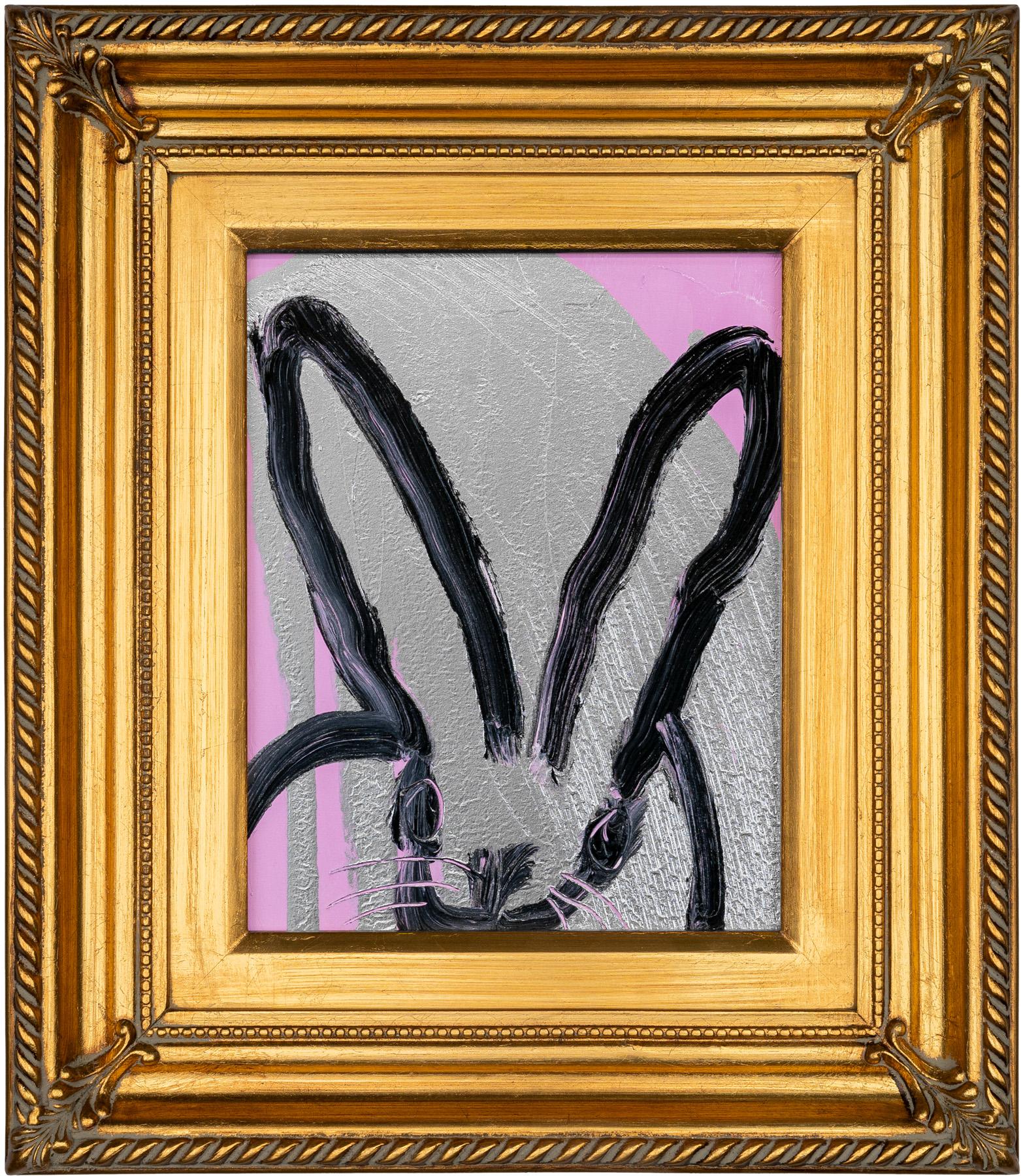 Hunt Slonem Animal Painting - Hare Houston