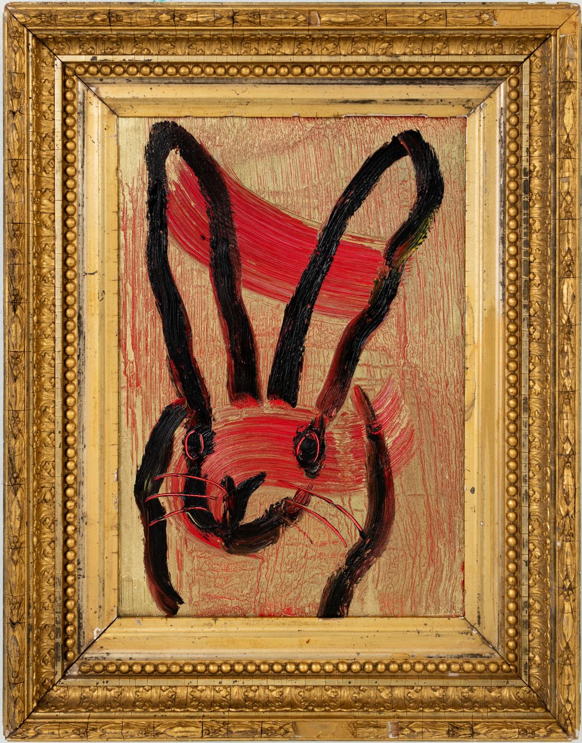 Hare Today - Painting by Hunt Slonem