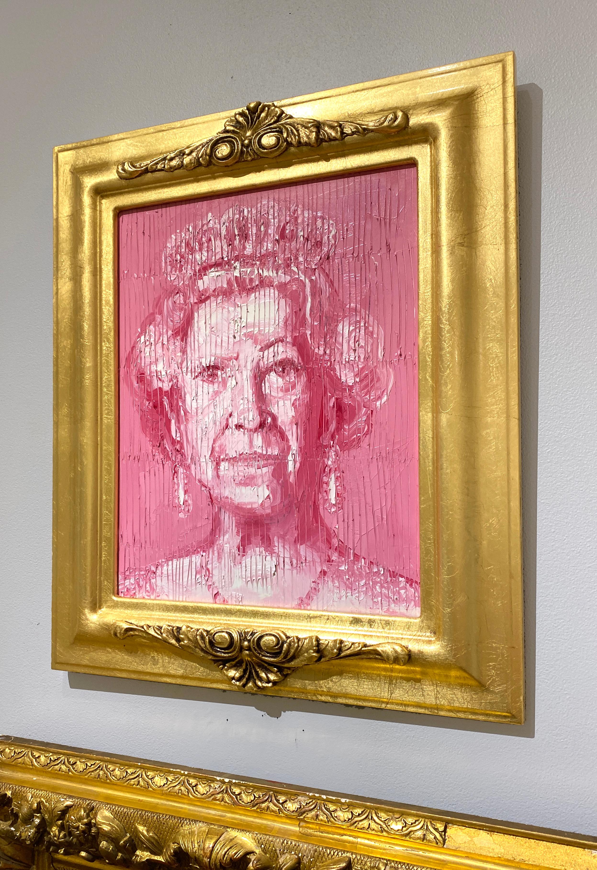 Her Majesty - Contemporary Painting by Hunt Slonem