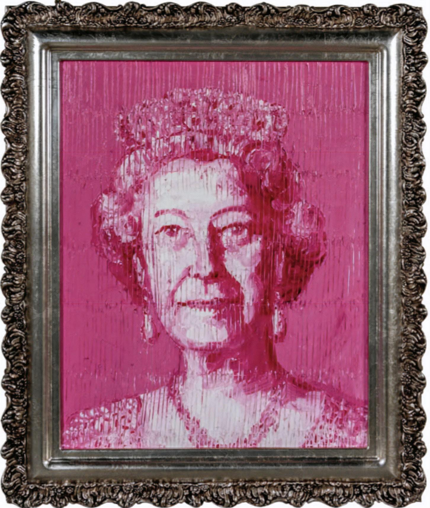 Her Majesty - Painting by Hunt Slonem