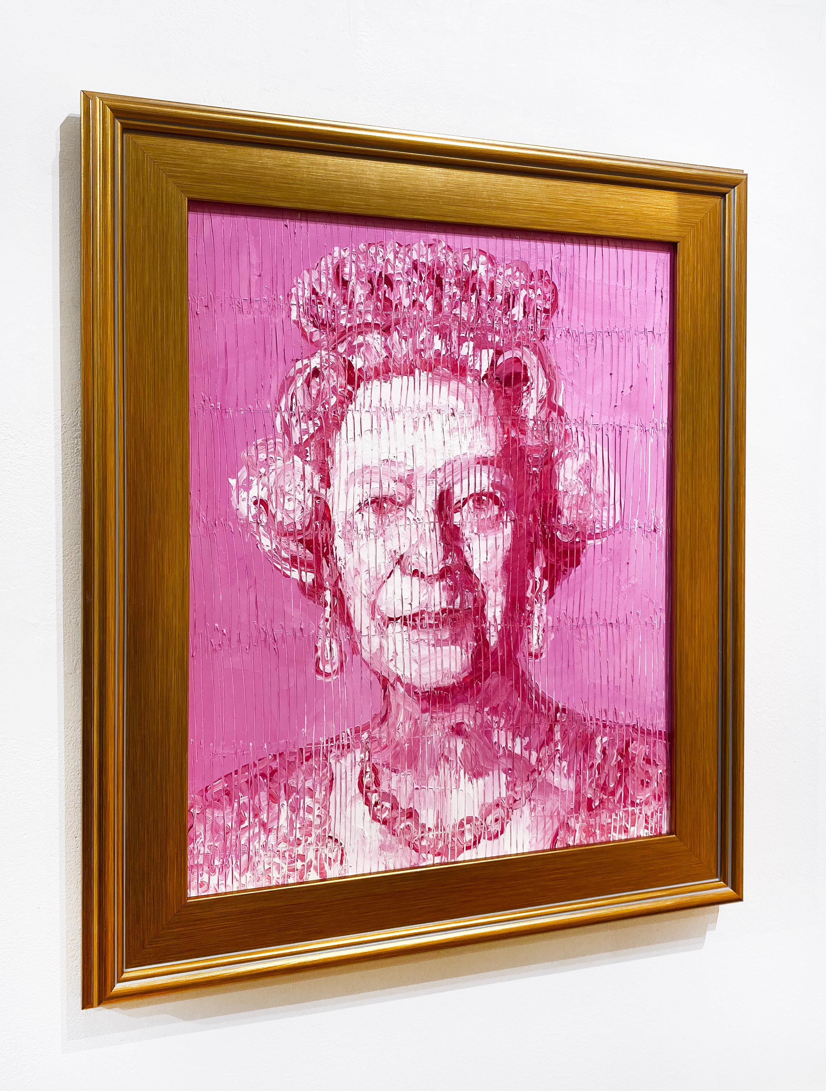 Ihre Majestät Königin Elizabeth (Zeitgenössisch), Painting, von Hunt Slonem