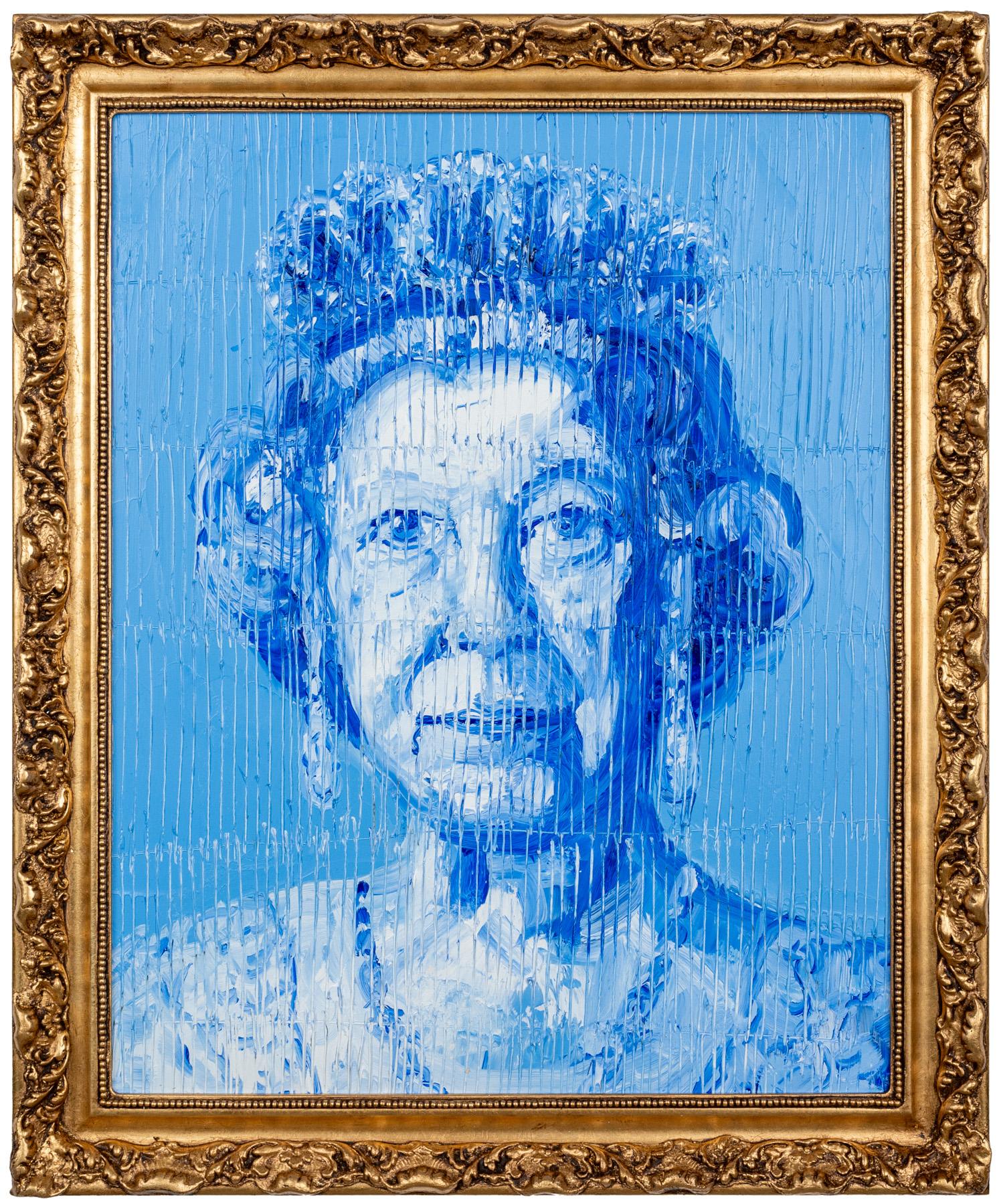 Hunt Slonem Portrait Painting - Her Majesty Queen Elizabeth