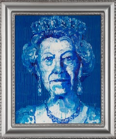 'Her Majesty Queen Elizabeth' Unique Painting